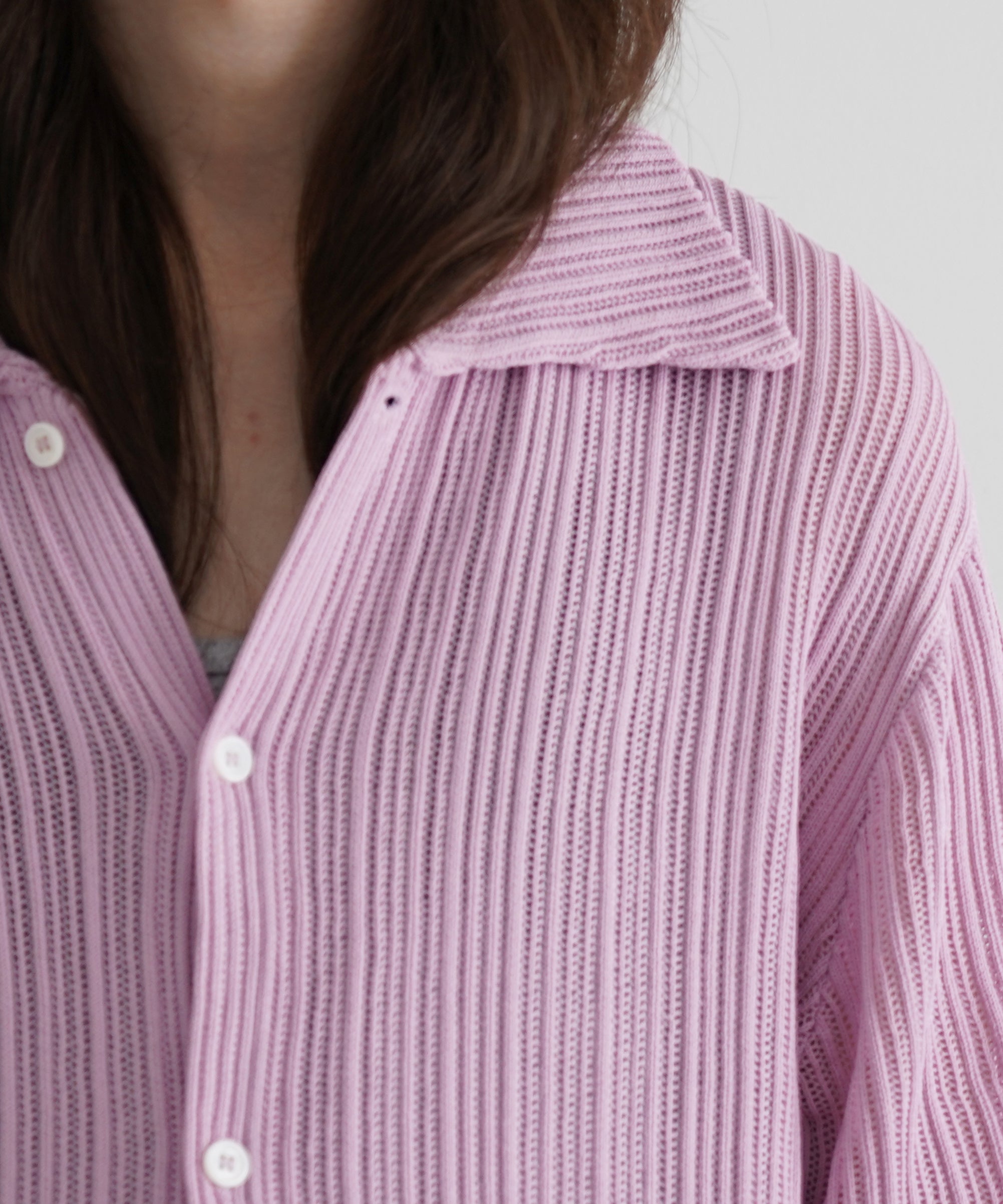 sefr Julian shirt "LAVENDER MESH"