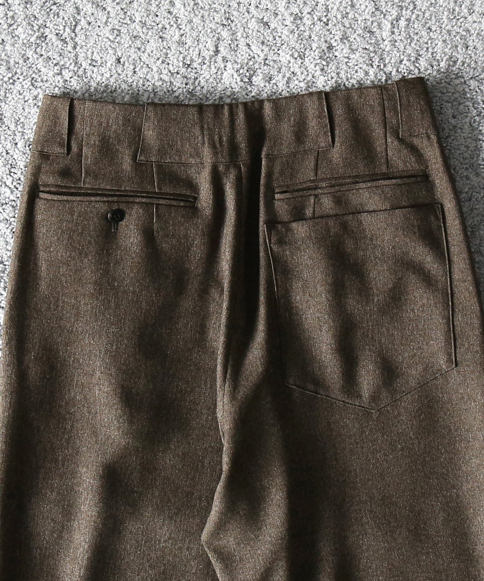 ABELIA EDOWARD GOUCHA Baseball slacks "CHARCOAL"