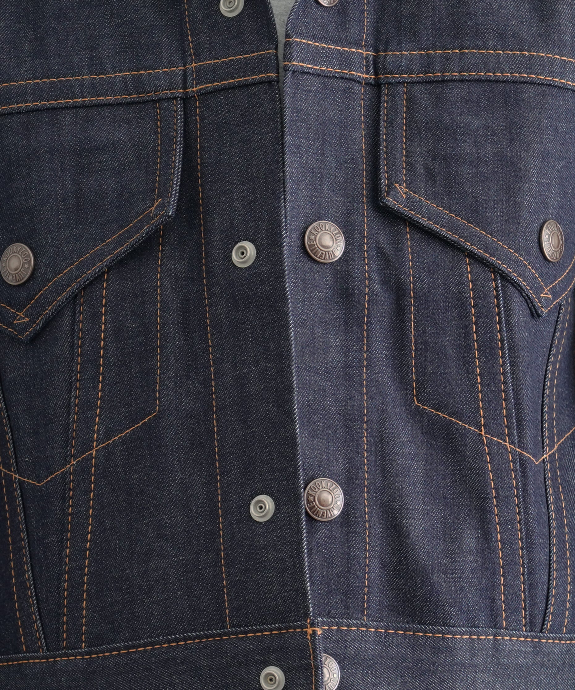 KOOKY ZOO Juvenile denim jacket type3 "INDIGO"