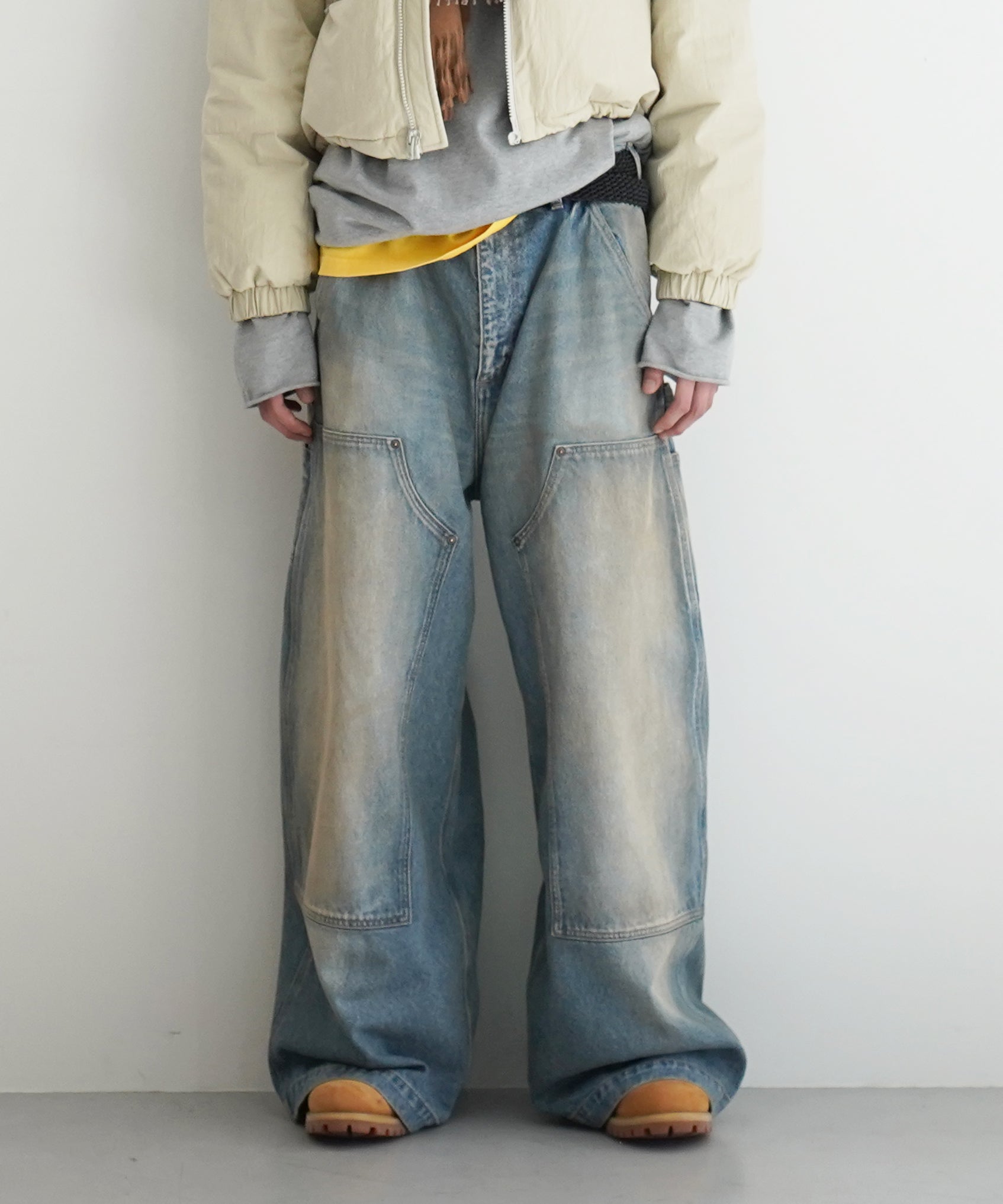 DEVINUSAGE Work denim pants xxx1 "INDIGO"