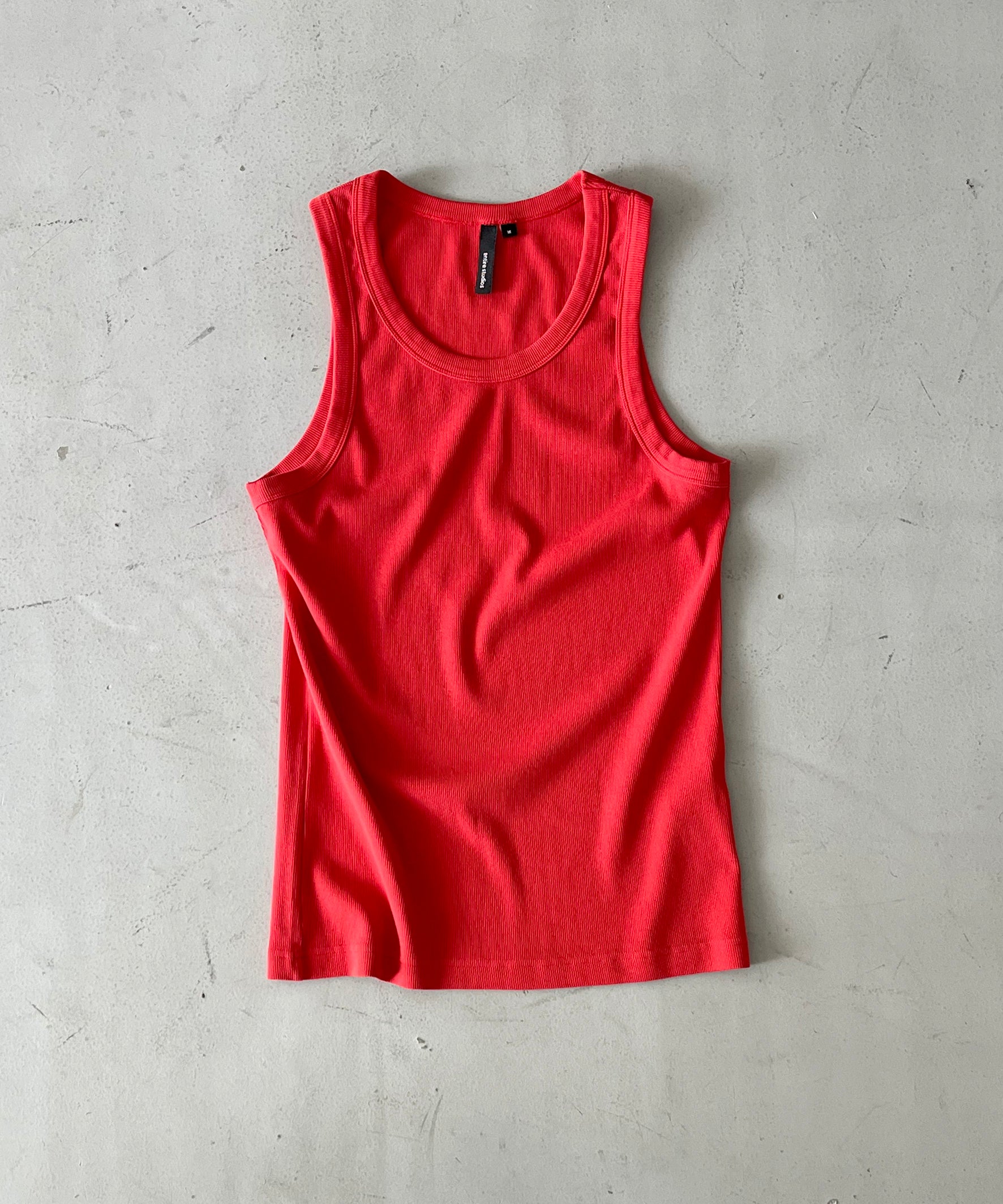 entire studios Rib tank "SILVER"