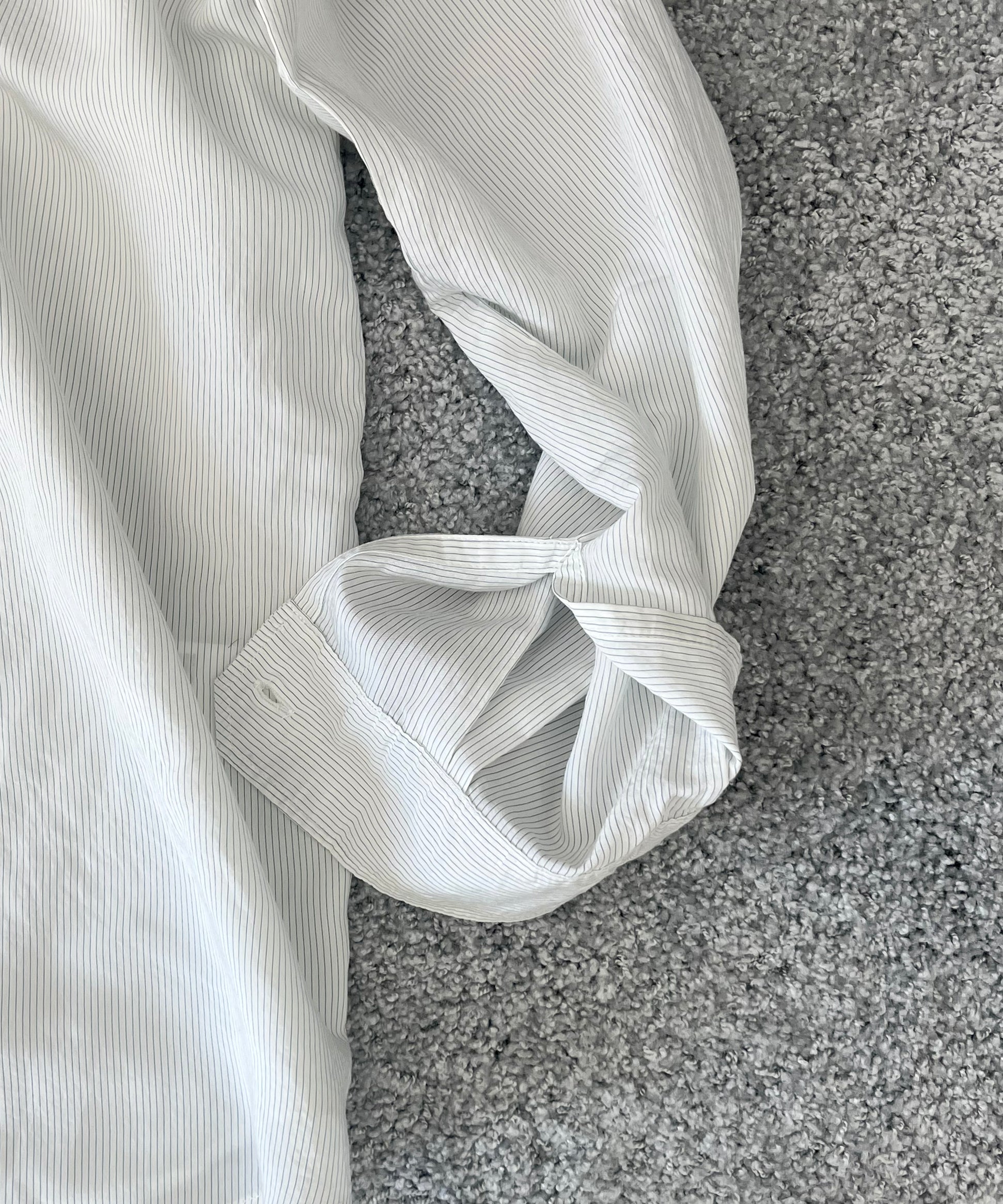 OUR LEGACY Vast shirt "MIDNIGHT LINE STRIPE MODALUX"