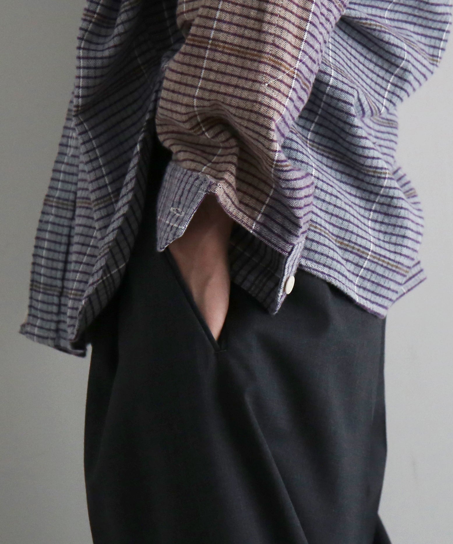 Engineered Garments Work shirt - color blook check "MULTI COLOR"
