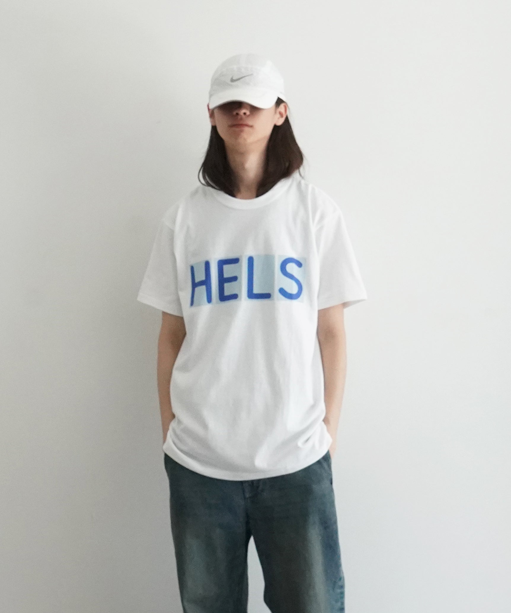 HELS Hels t-shirt "WHITE"