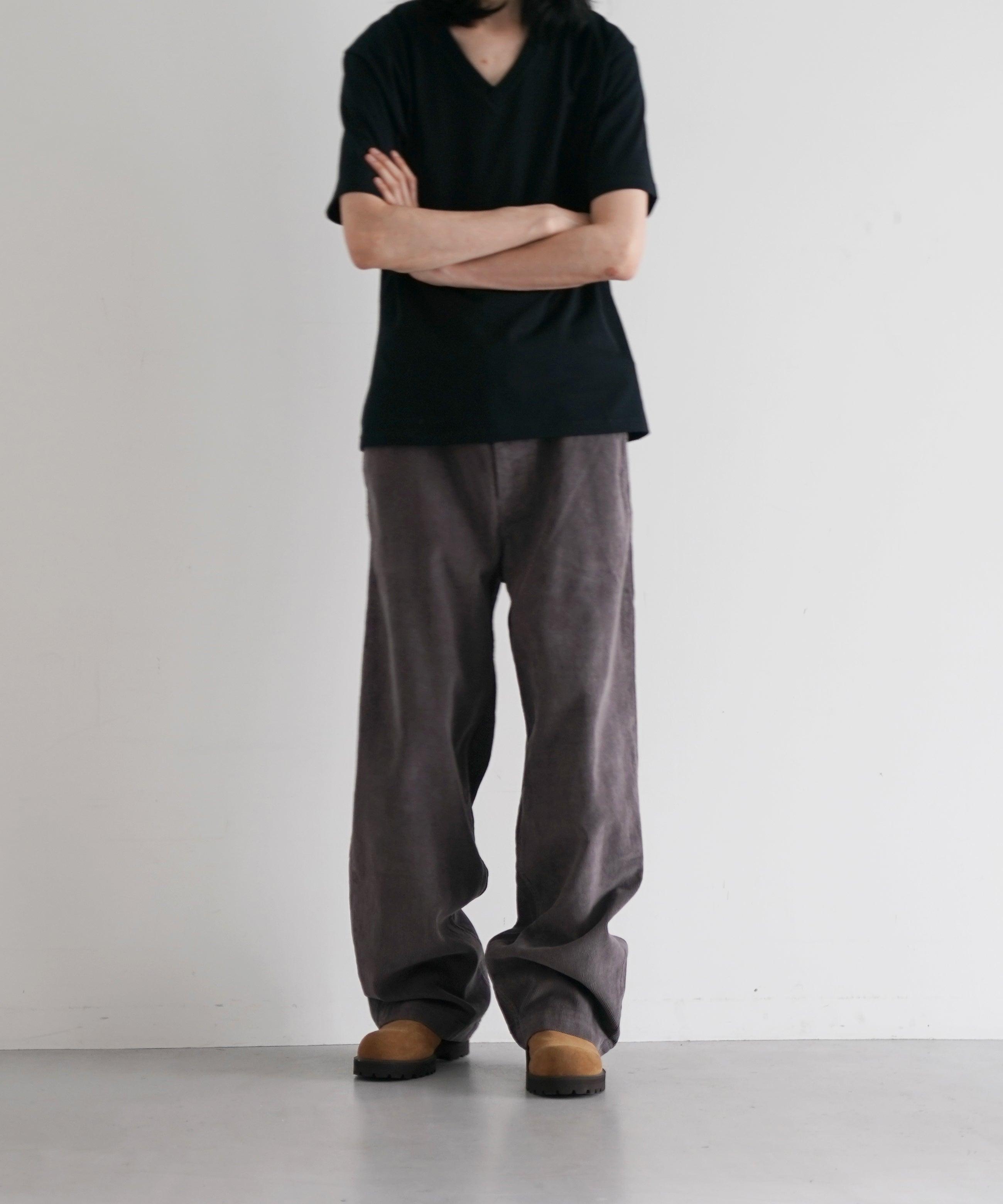 order Loose corduroy pants "YELLOW"