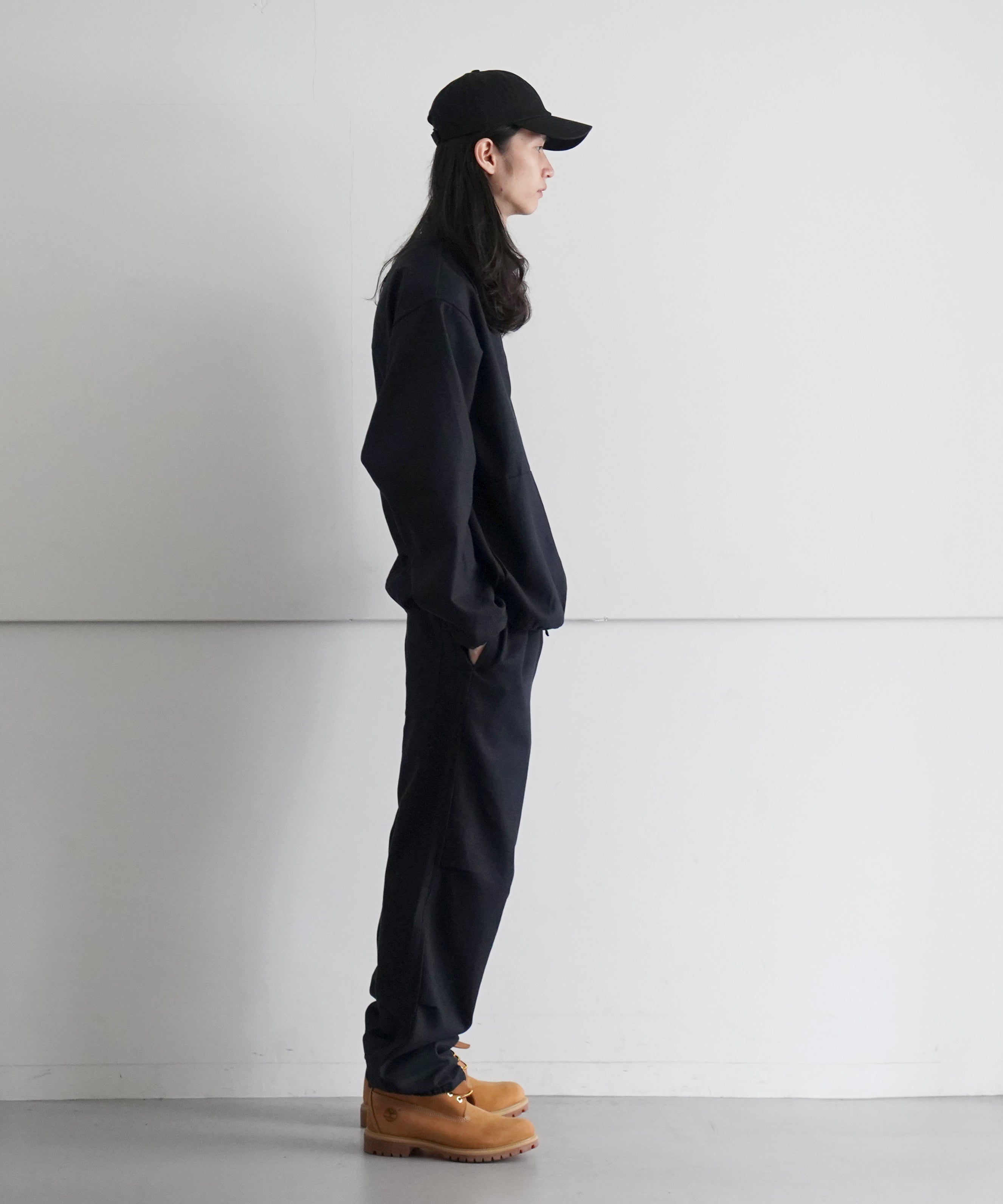 NOWHAW "Bounce" Pajamas "BLACK/C.DOBBY"