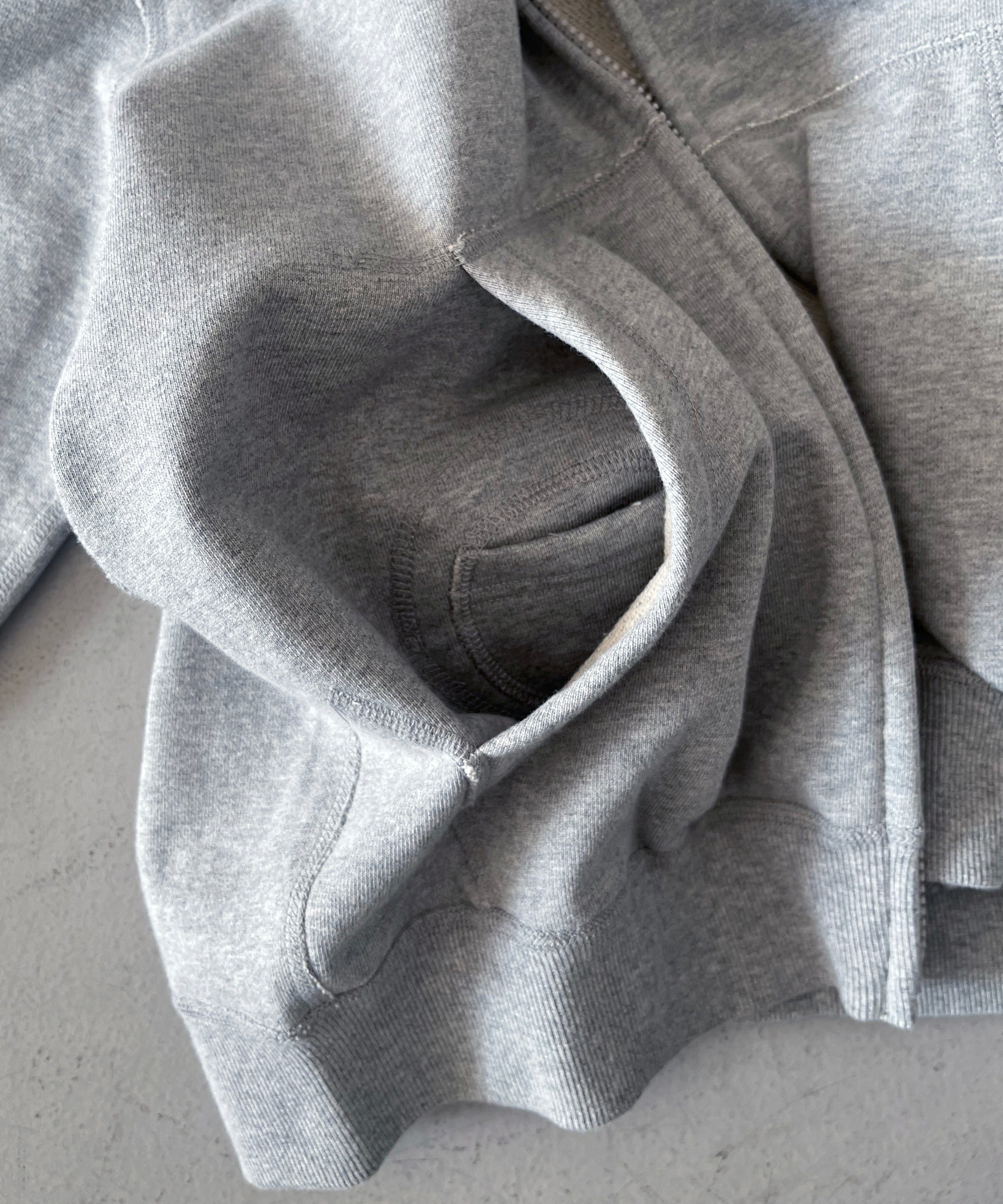 KAIKO Double zip parka "TOP GRAY"