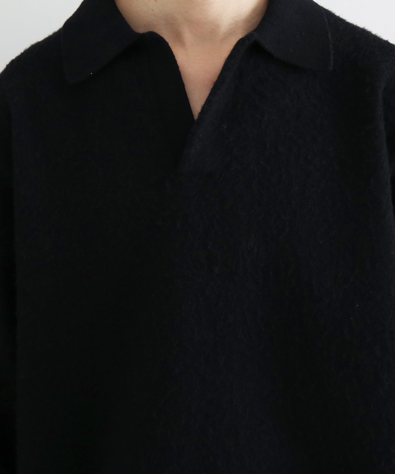 【Pre order】KAIKO Antistasic polo shirt "BLACK"