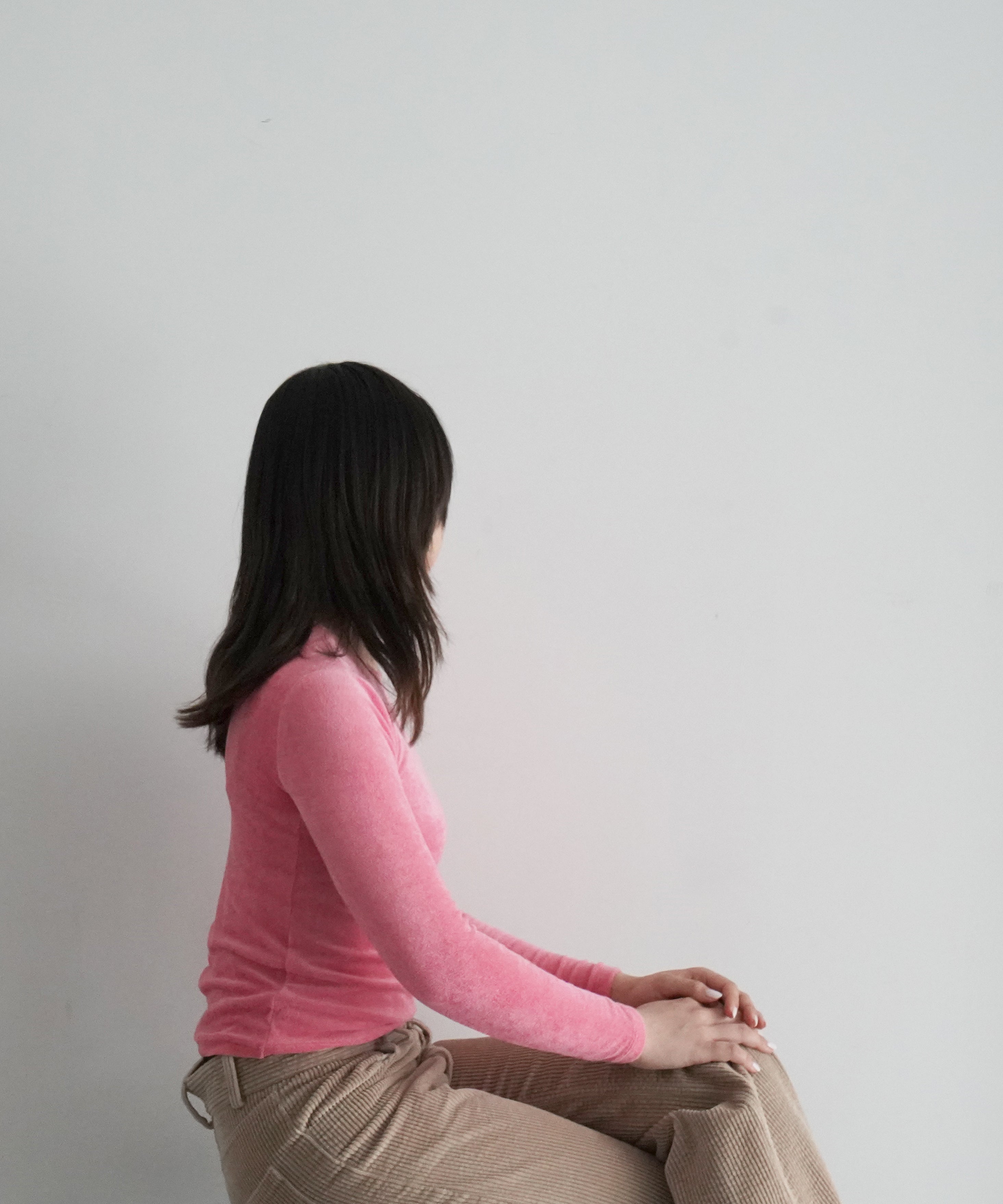 Baserange Omo longsleeve "ZUI PINK"