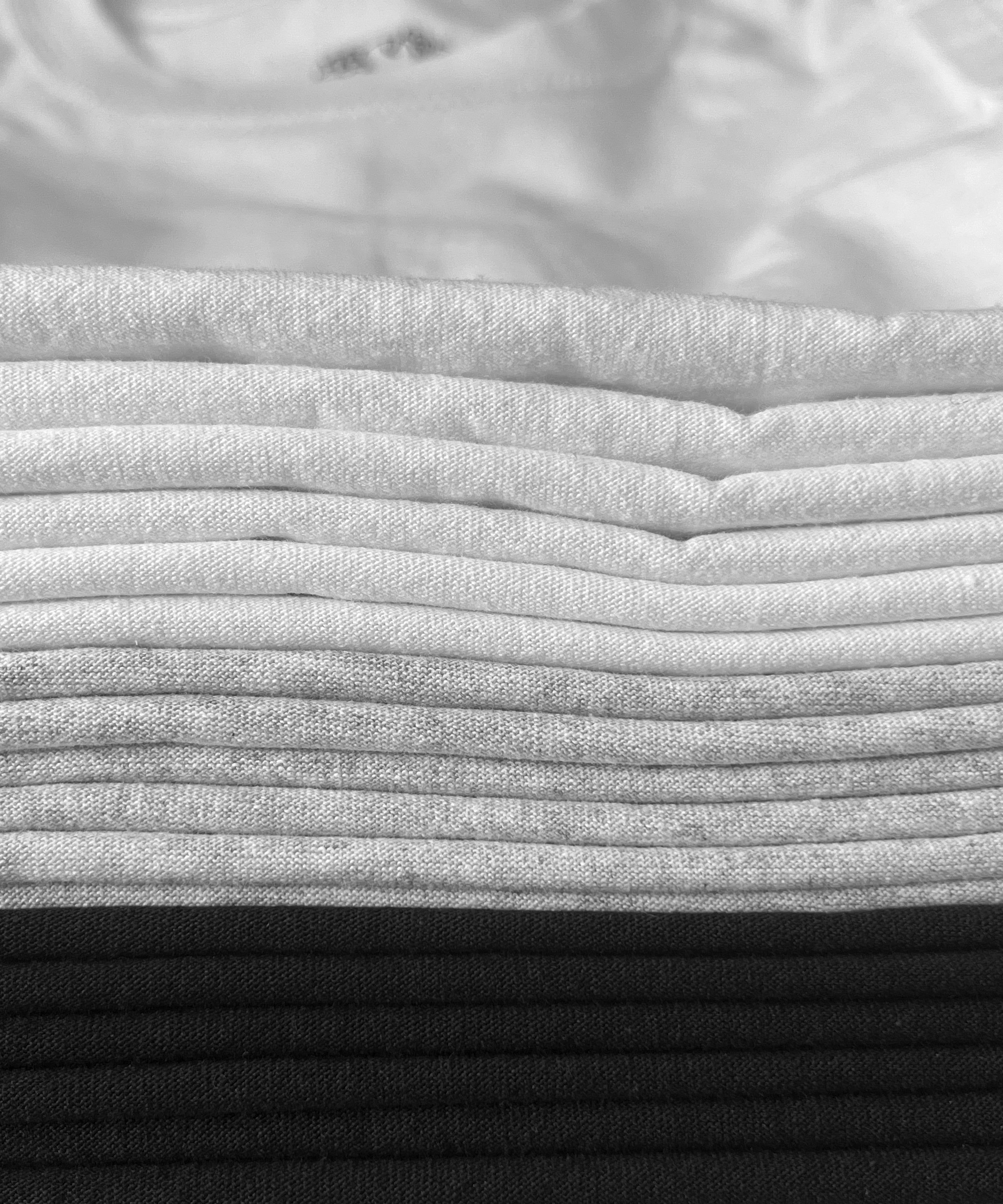 UNUSED Us2025 fruit of the loom×unused 2pack t-shirt "WHITE×WHITE"