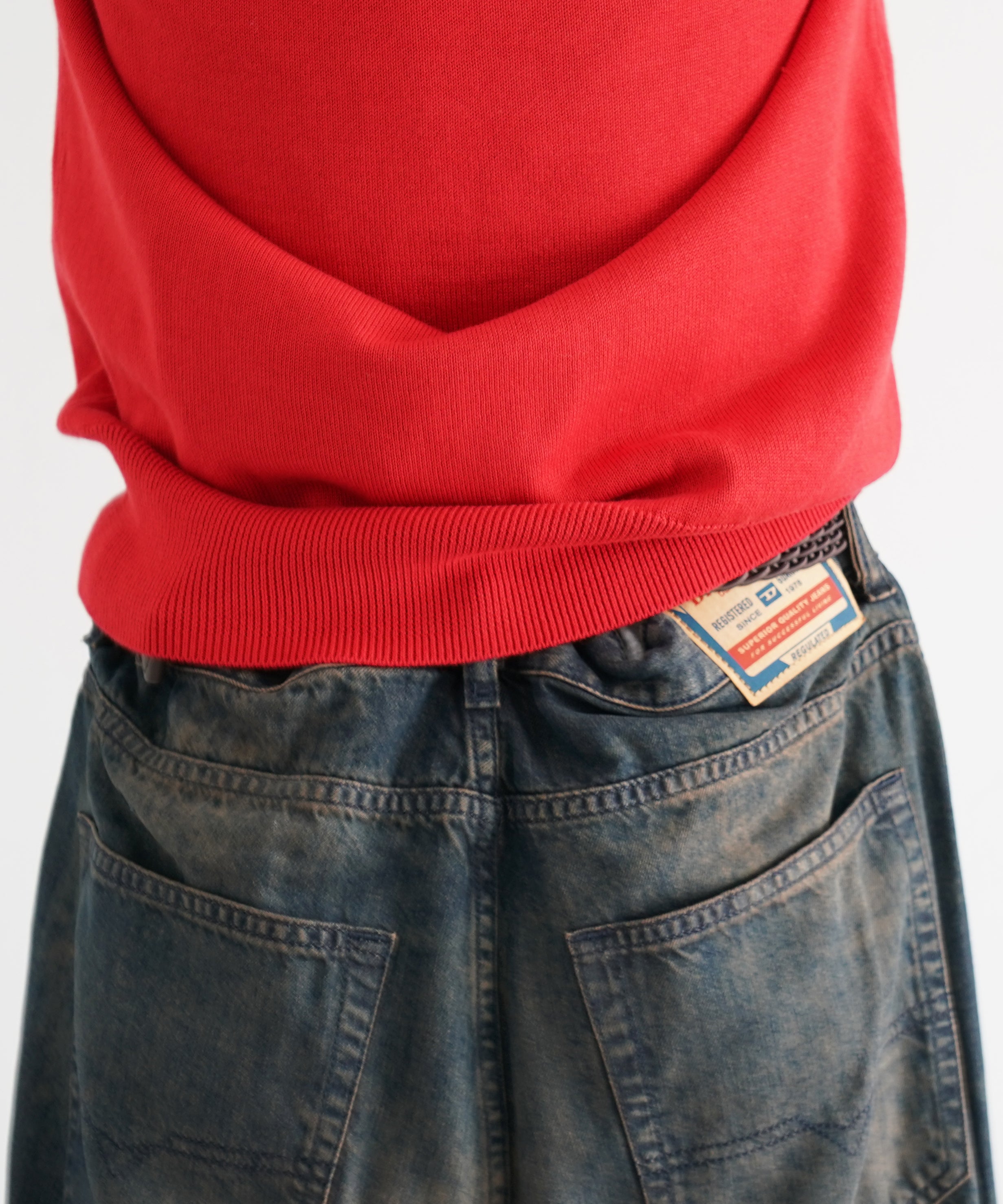 DIESEL Relaxed jeans 1996 d-sire 068tf "INDIGO"
