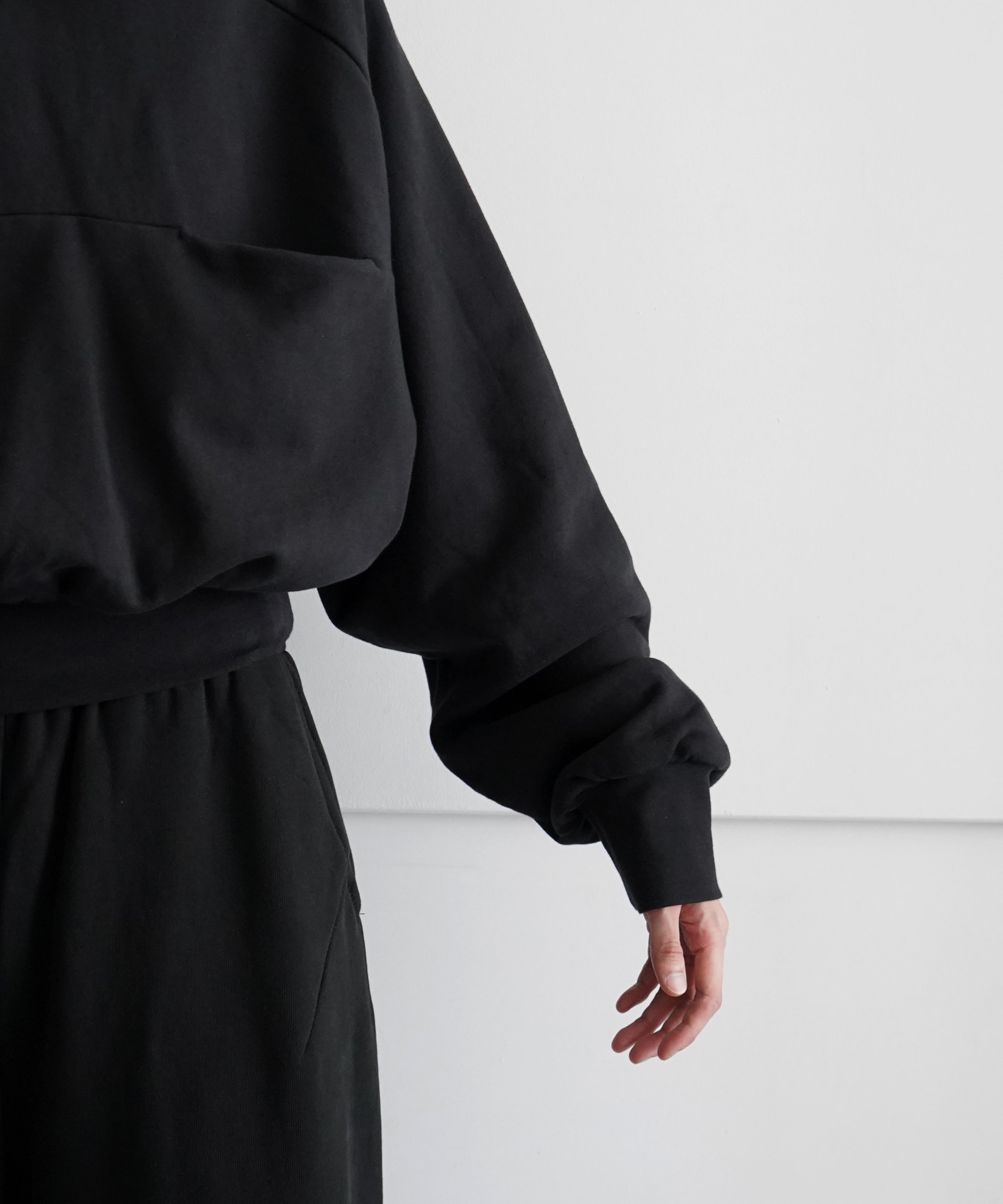 ENTIRE STUDIOS Double double hood "SOOT"