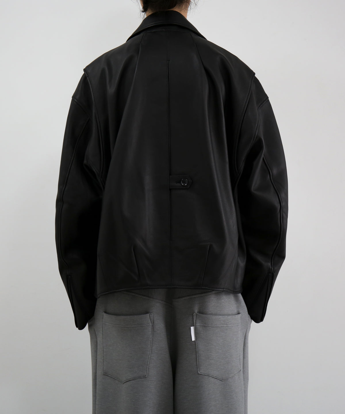 my beautiful landlet Leather riders jacket "BLACK"