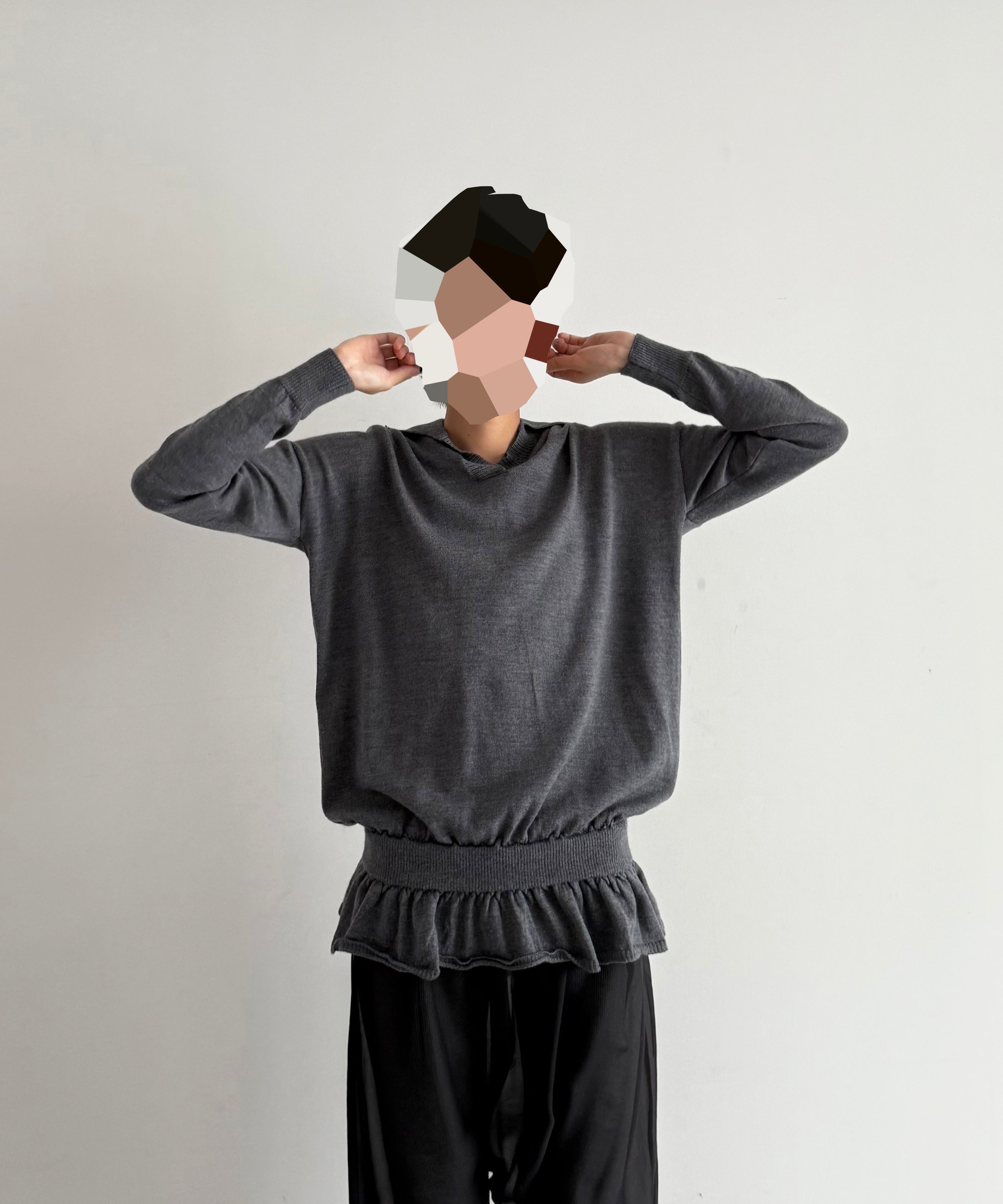 Gimaguas Fille jumper woman "DARK GREY"