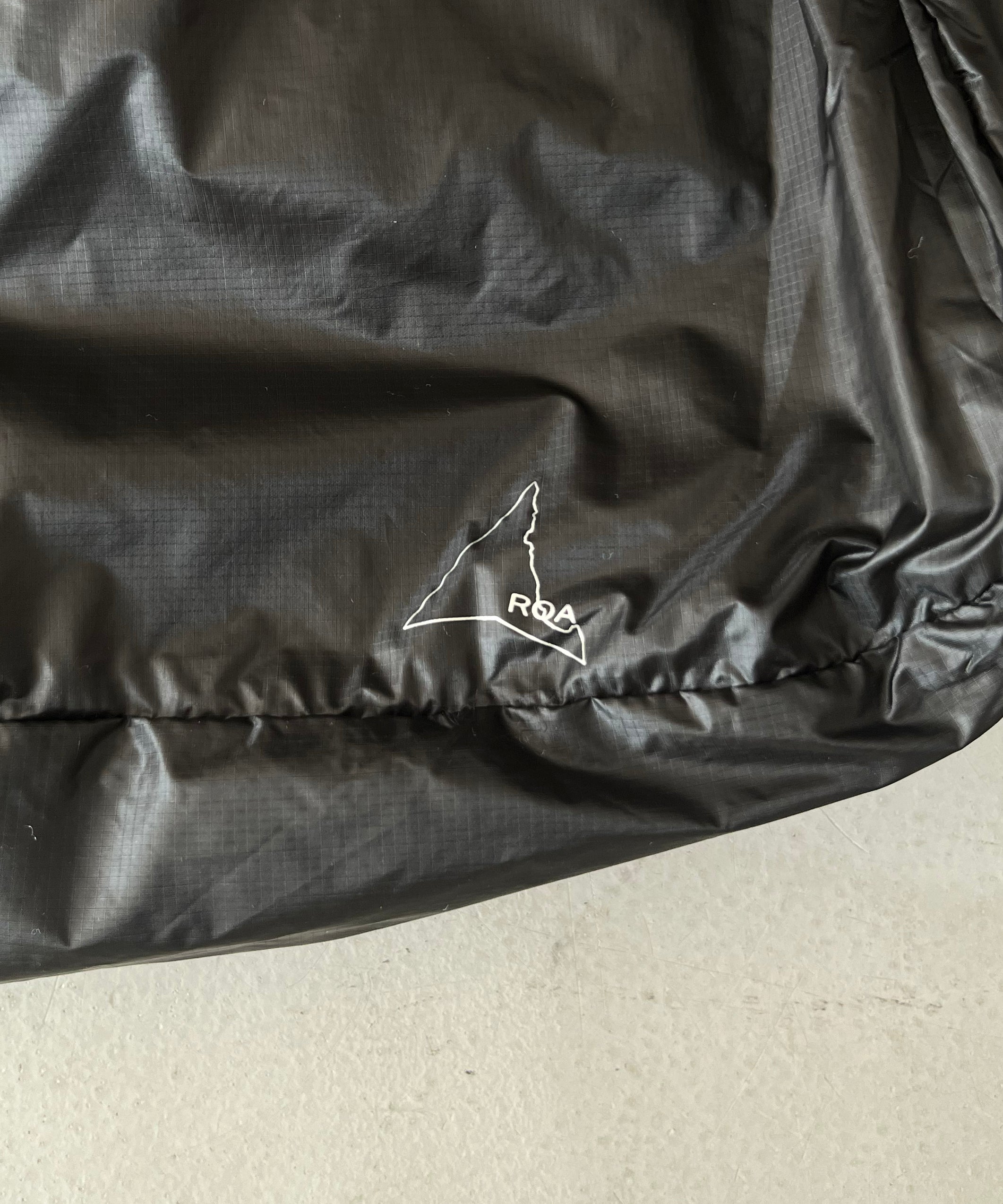 ROA Laki packable knot bag "BLACK"