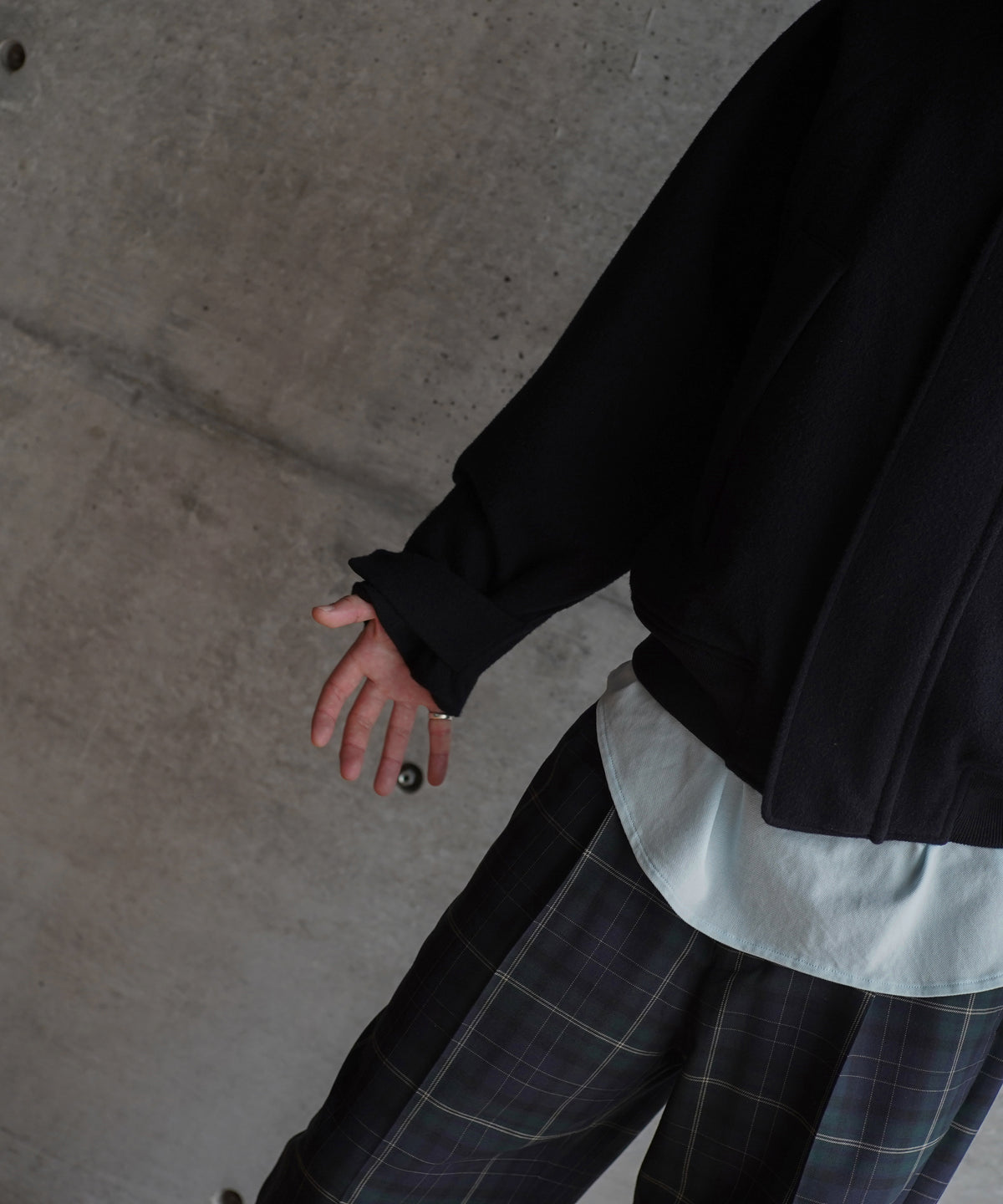 KAIKO Driver blouson "B.NAVY"