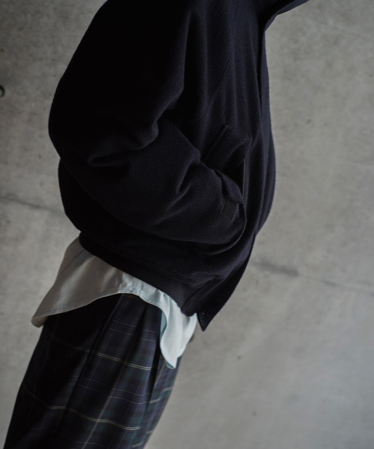 KAIKO Driver blouson "B.NAVY"