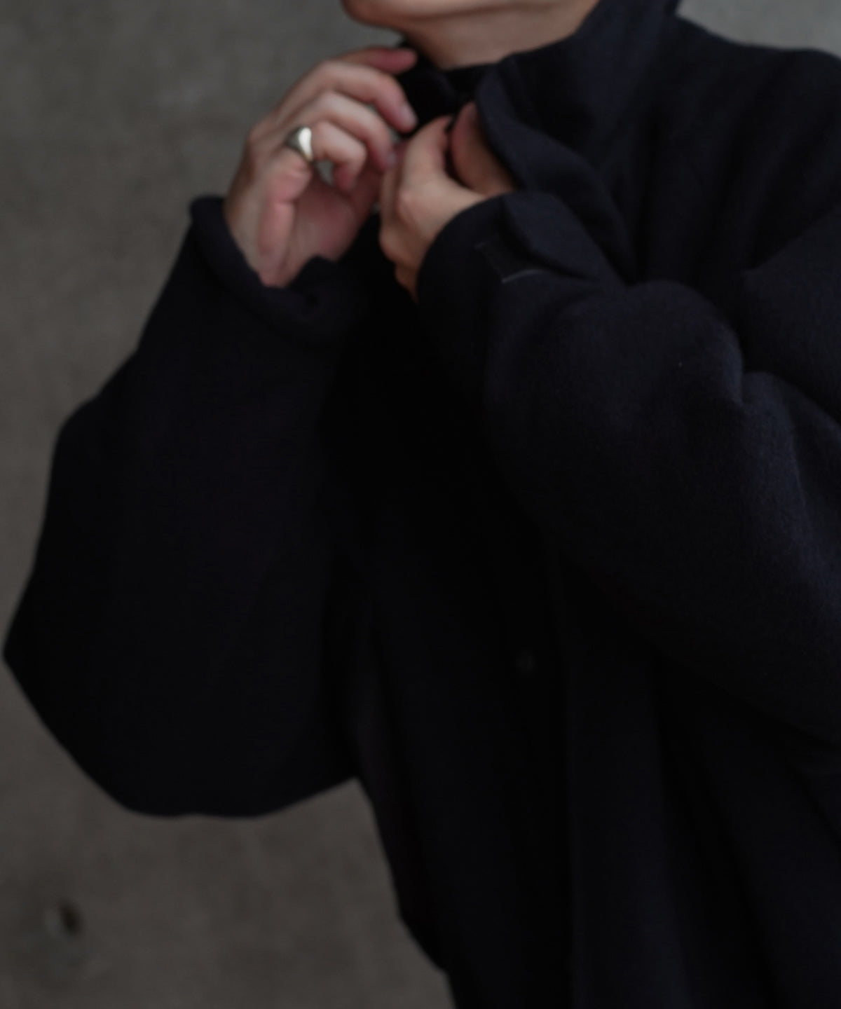 KAIKO Driver blouson "B.NAVY"