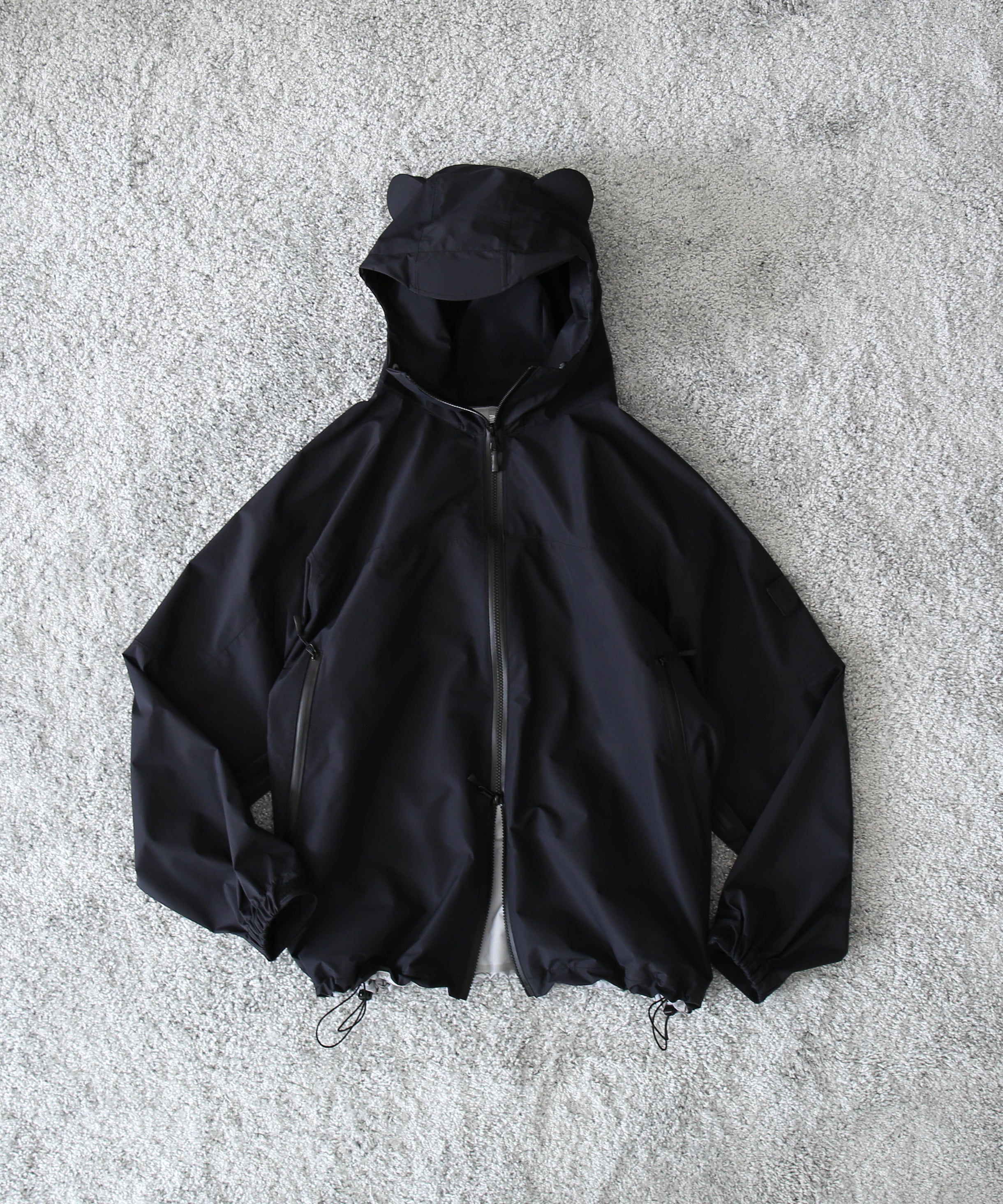 PHINGERIN Cumalice shell jacket resmildiv "B:BLACK"
