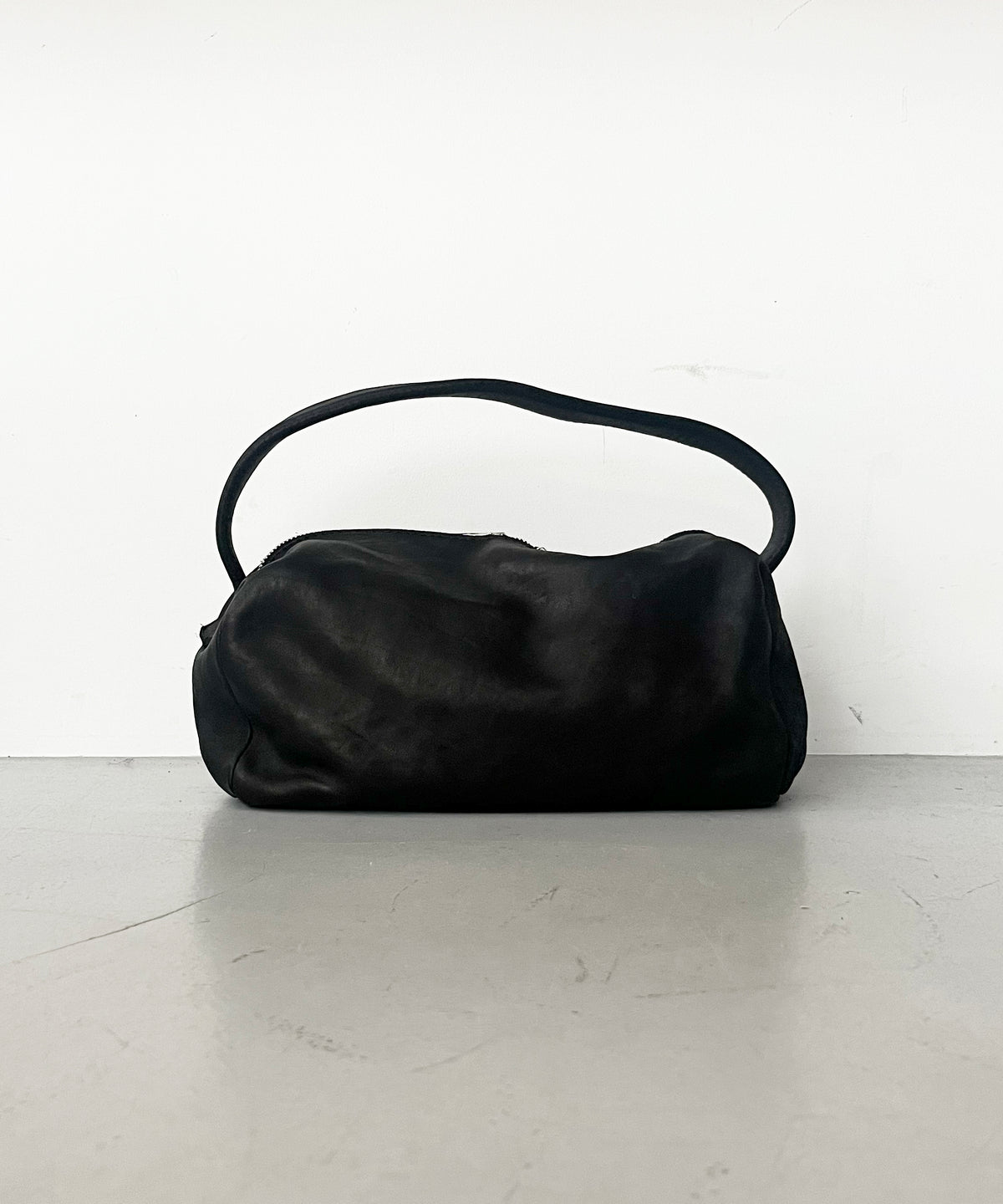 GUIDI Small handle bag "BLACK"
