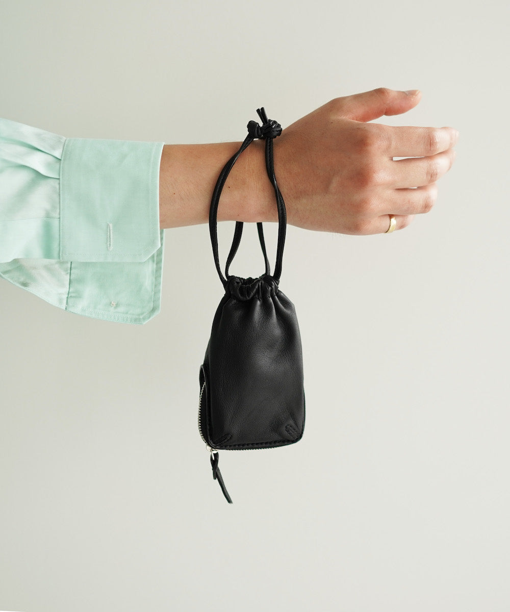 ED ROBERT JUDSON【エドロバートジャドソン】drawstring neck purse 