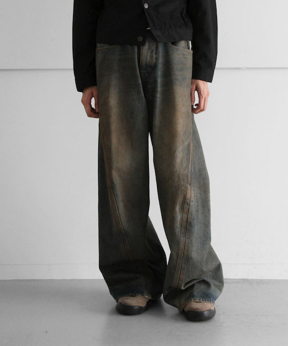 NVRFRGT【ネヴァーフォーゲット】3D TWISTED WIDE LEG 
