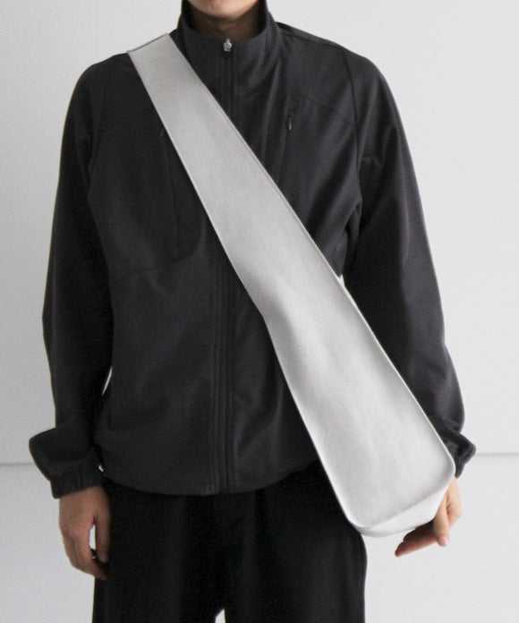 KAIKO Ultrasuede shoulder bag "SNOW"