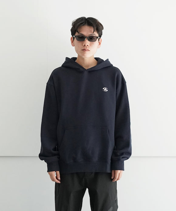 SAN SAN GEAR Biped hoodie "WHITE MELANGE"