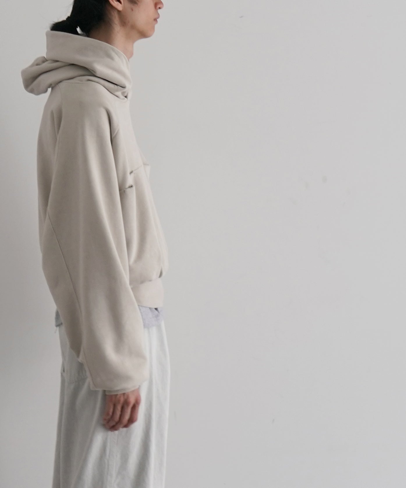 ENTIRE STUDIOS Double double hood "PEARL"