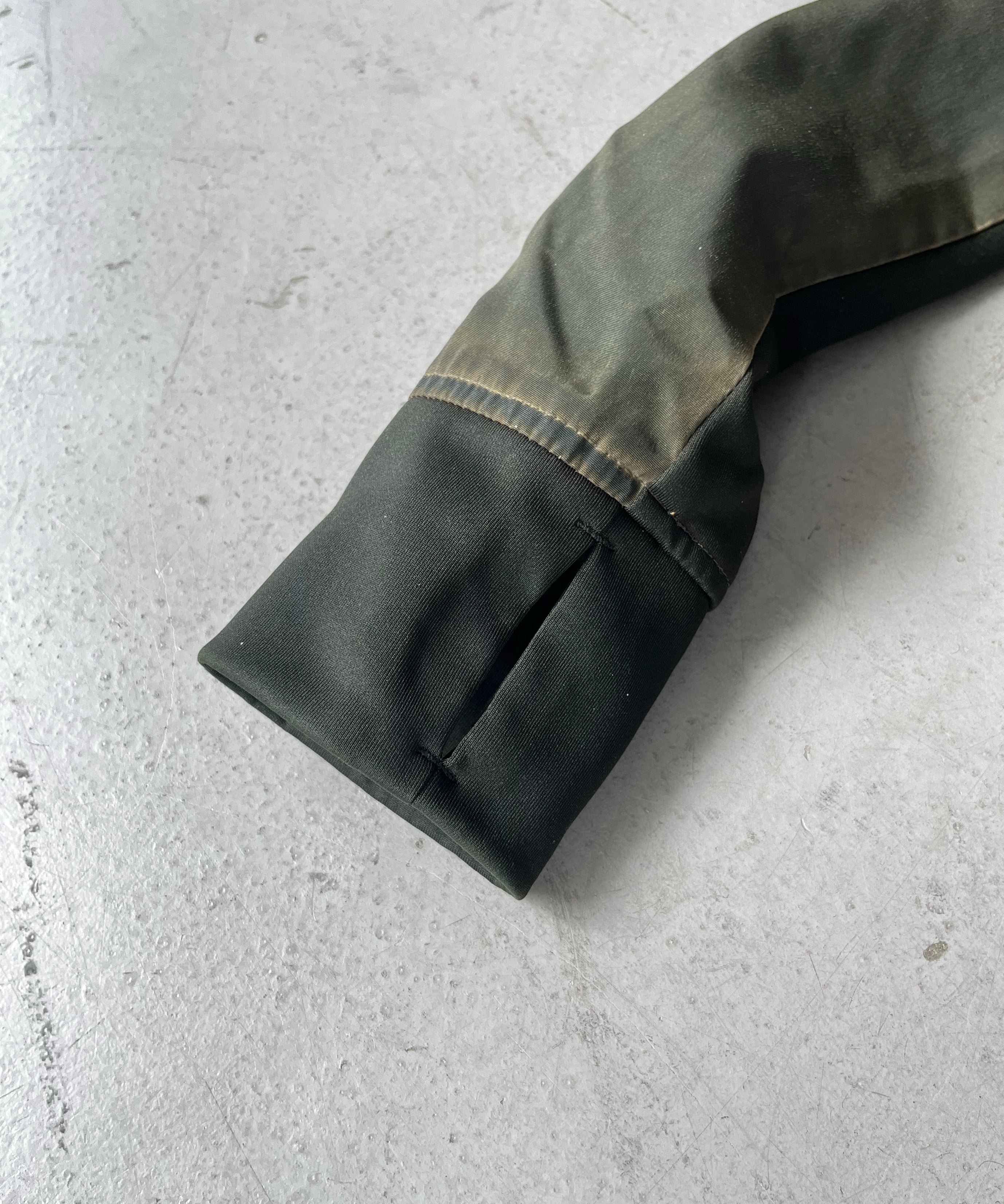 LOADINGROOM Fur hoodie zip jacket "KHAKI"