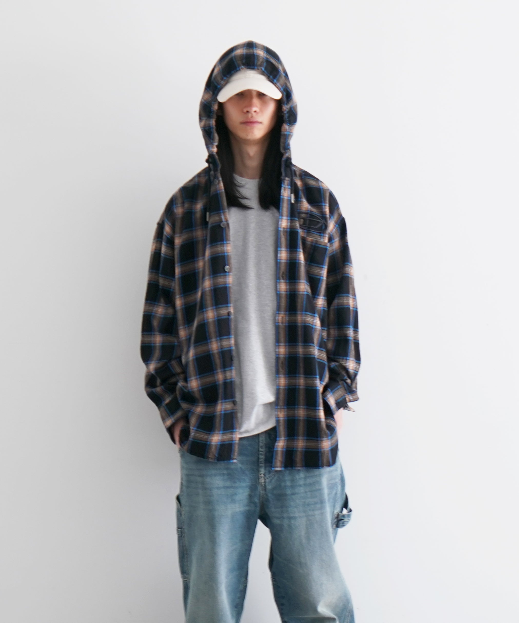 DIESEL S-dewny-hood-ajfi "BLACK×ORANGE"