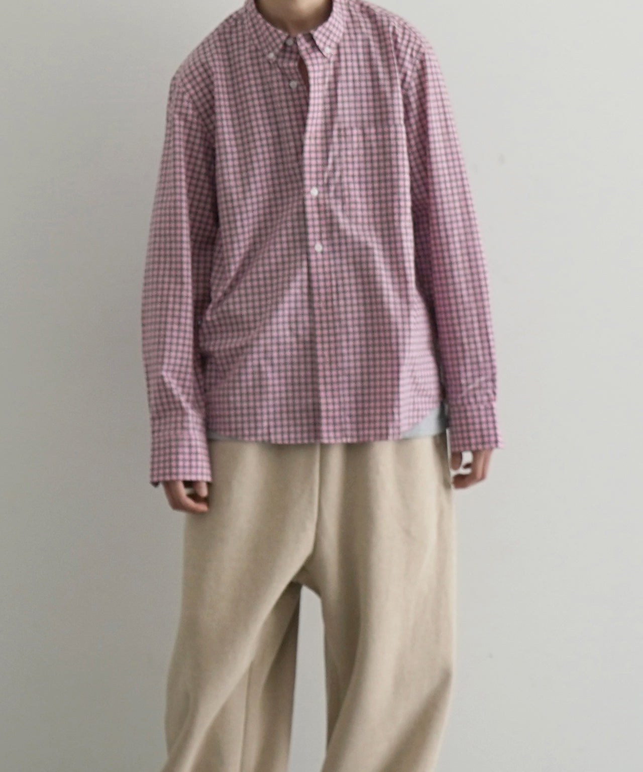 Gimaguas Jeremy ls shirt men "BLUE"