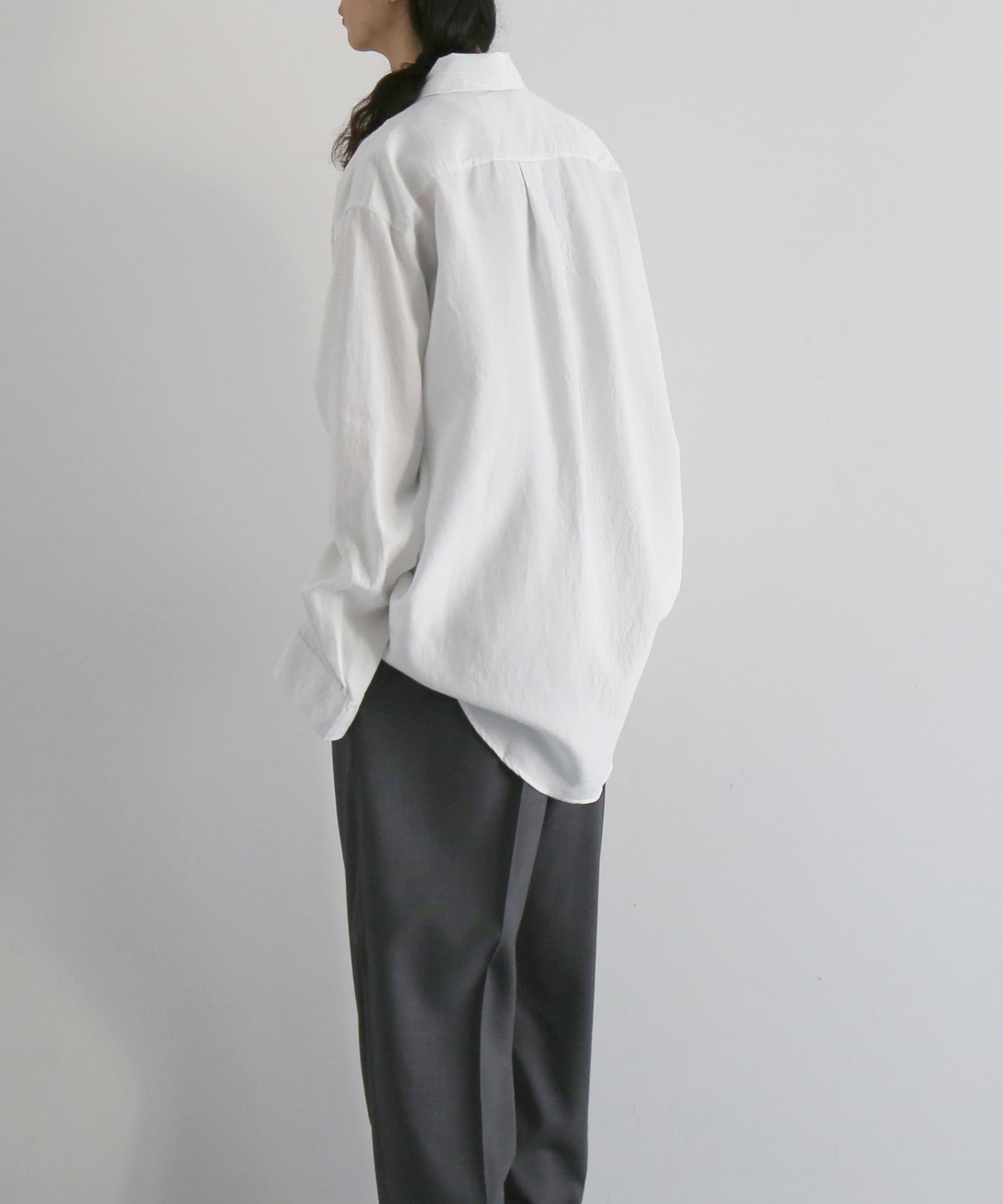 OUR LEGACY Vast shirt "MIDNIGHT LINE STRIPE MODALUX"