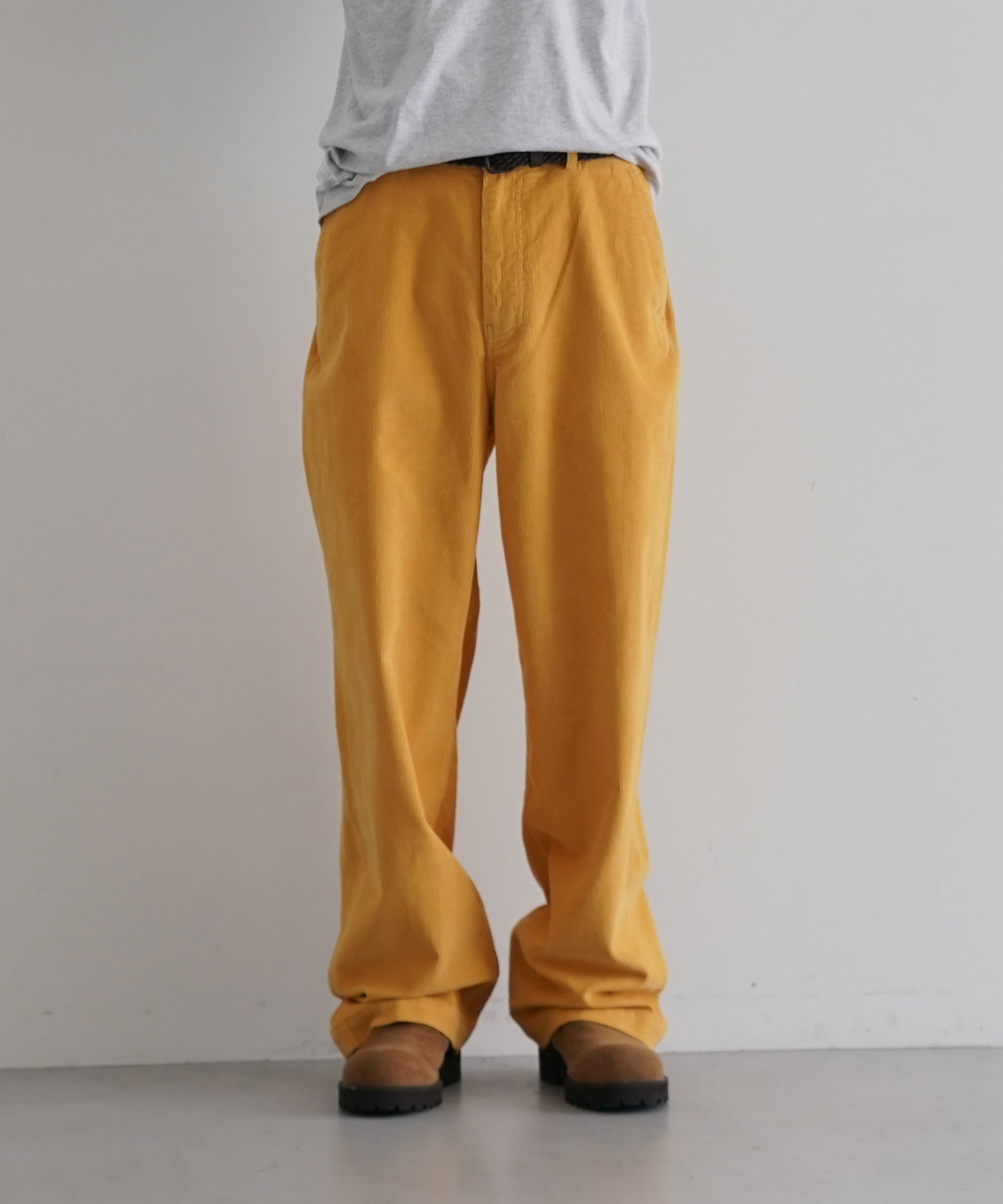 order Loose corduroy pants "YELLOW"