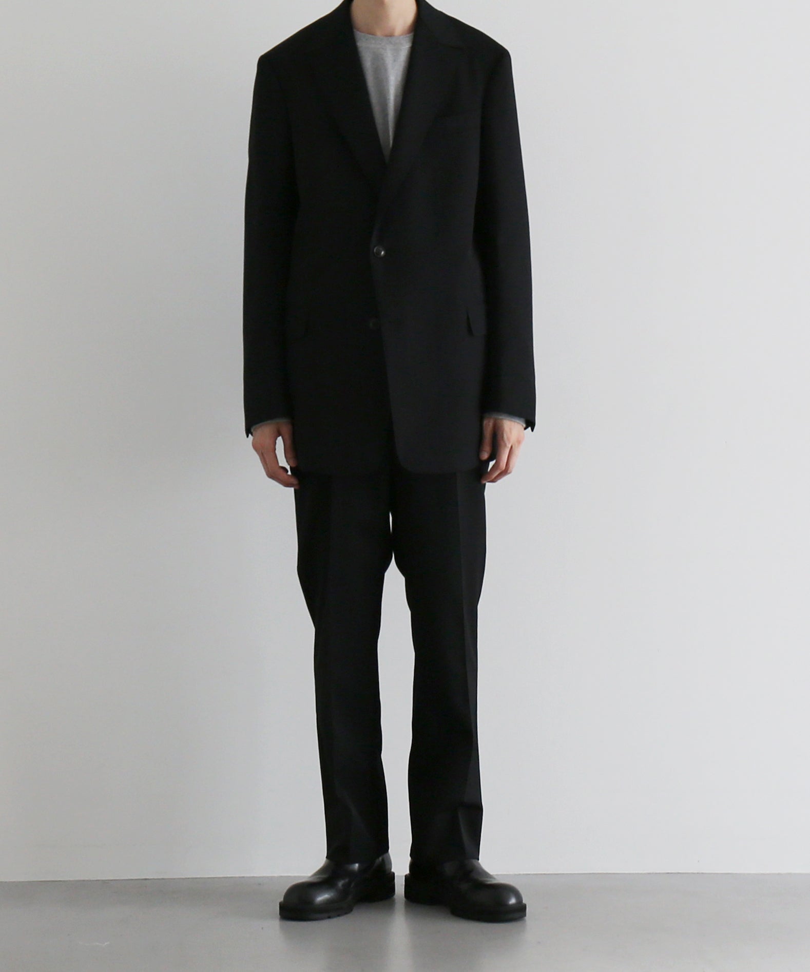 REVERBERATE Suit trousers type 1 “BLACK”