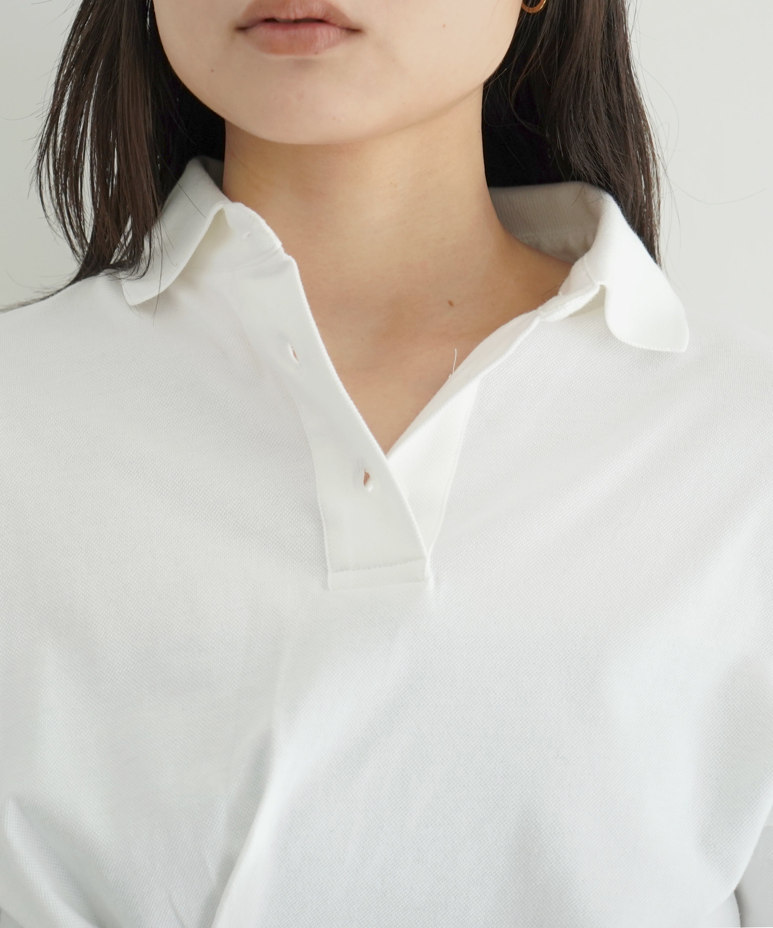 Gimaguas Lady polo "WHITE"