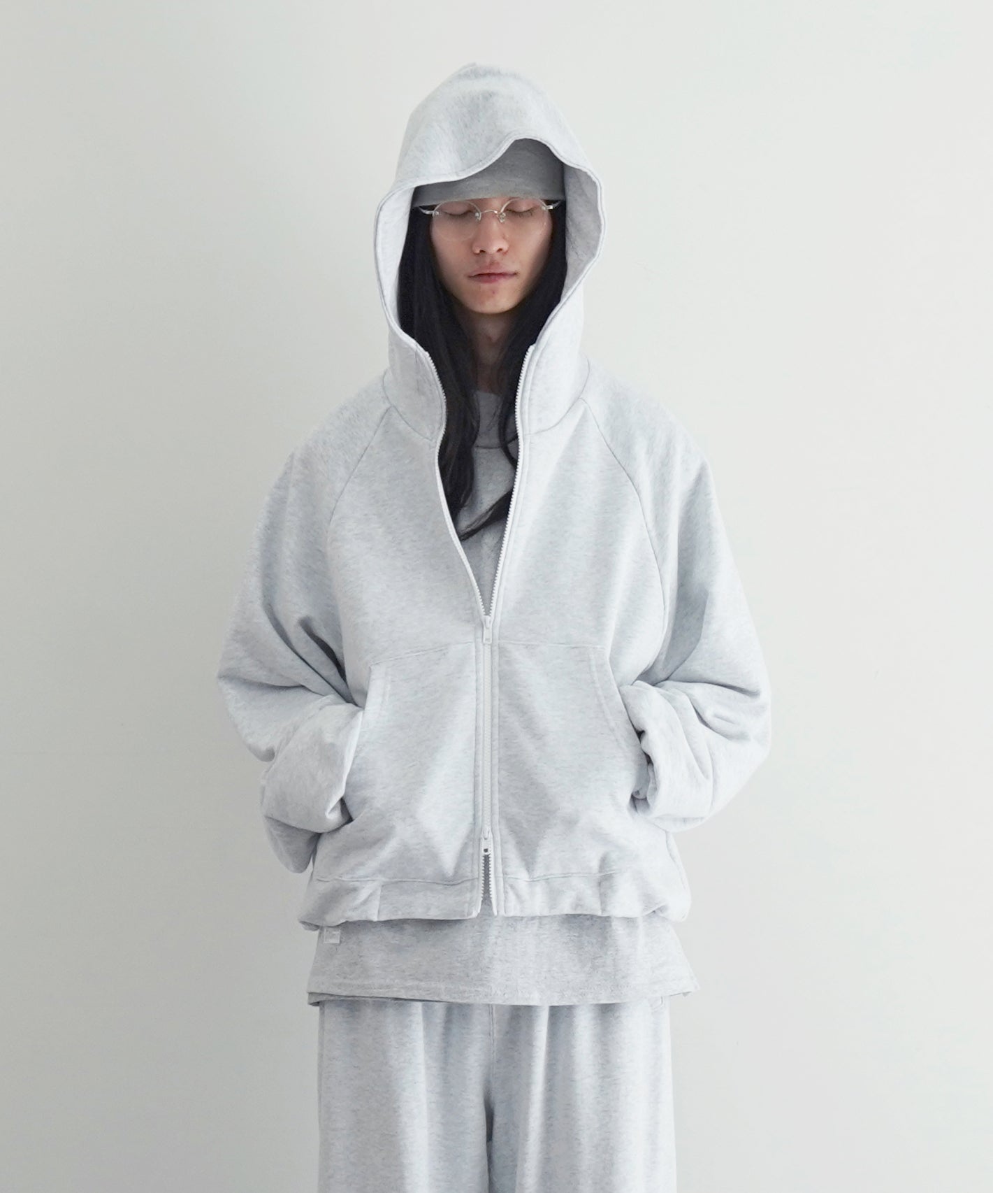 KAIKO Cloud parka "ASH GRAY"