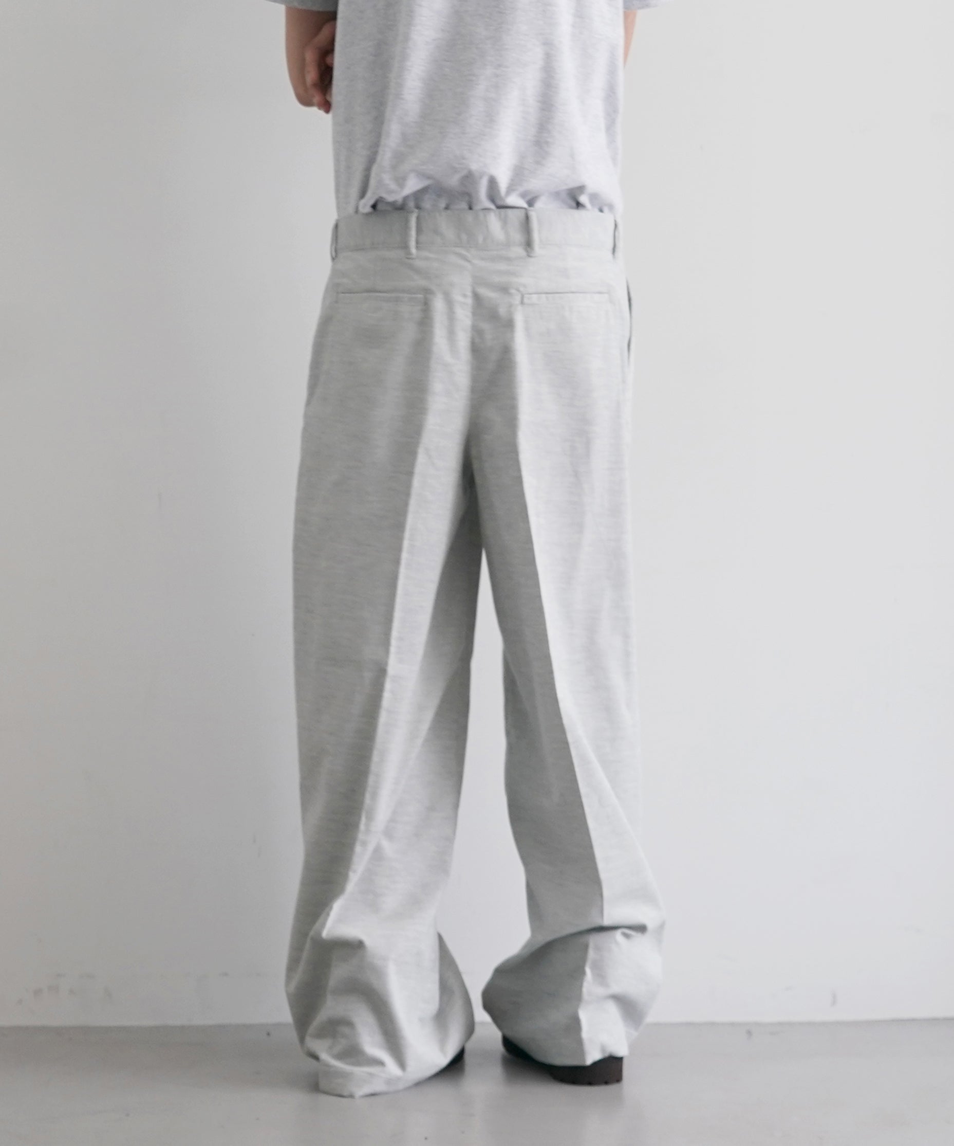 【EXCLUSIVE】NEONSIGN Code wide pants "GREY"