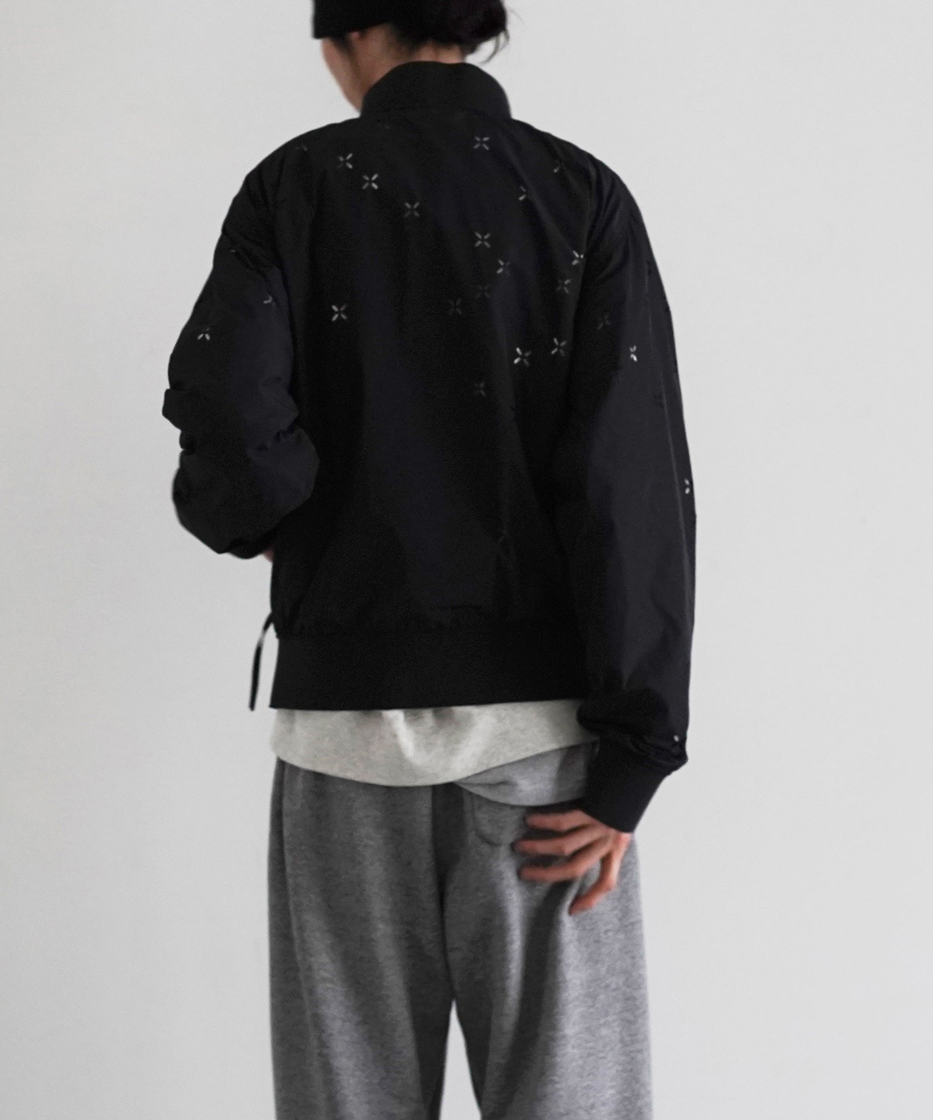 JIAN YE Guai blouson (siege) "BLACK"
