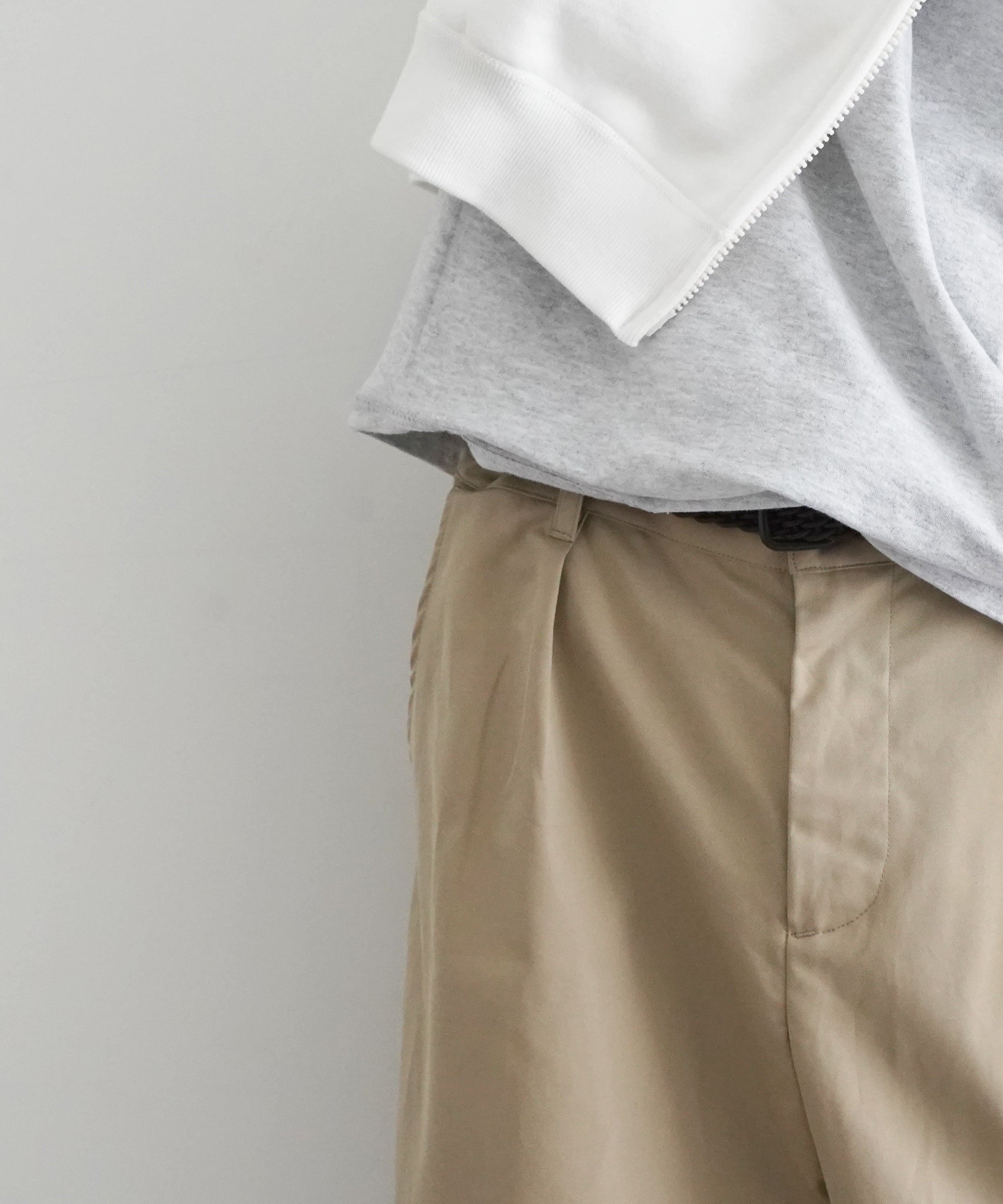 ICE & TECHNO Bondage wide chino "BEIGE"
