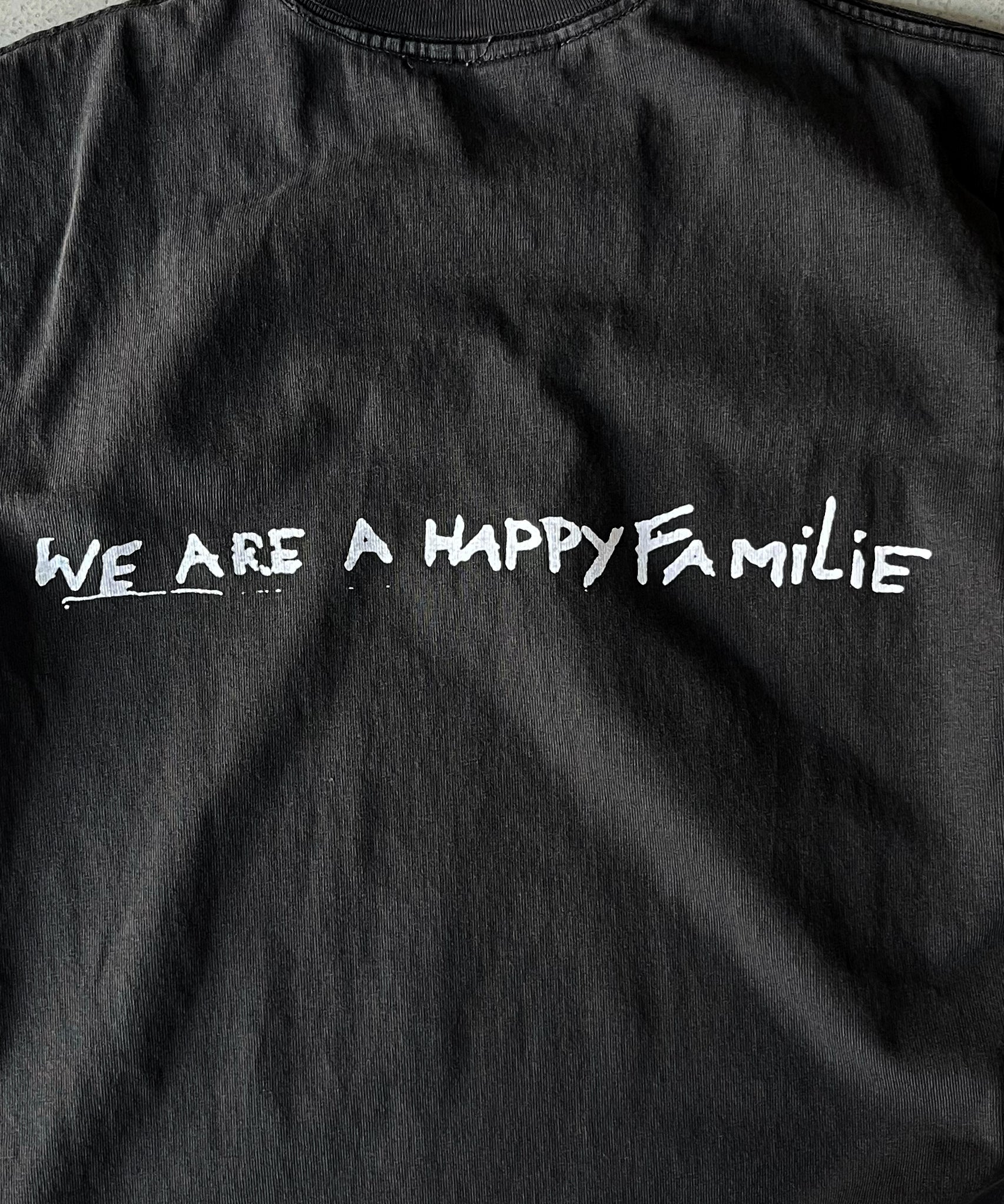 Basketcase Happy familie t-shirt "VINTAGE BLACK"