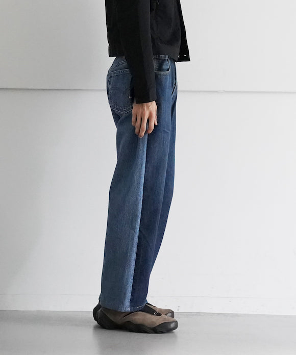 BLESS Jeanspleatfront pack of 2 (l) "a" "DARKBLUE×BLUE"