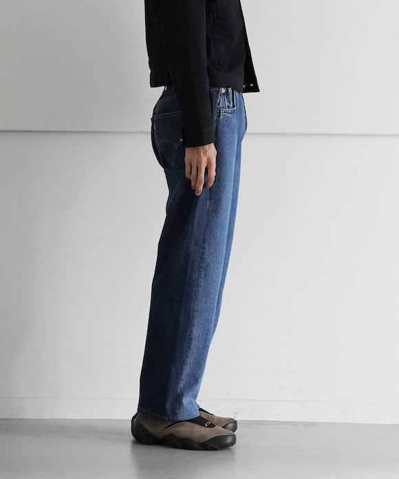 BLESS Jeanspleatfront pack of 2 (l) "b" "DARKBLUE×BLUE"