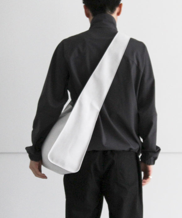 KAIKO Ultrasuede shoulder bag "SNOW"