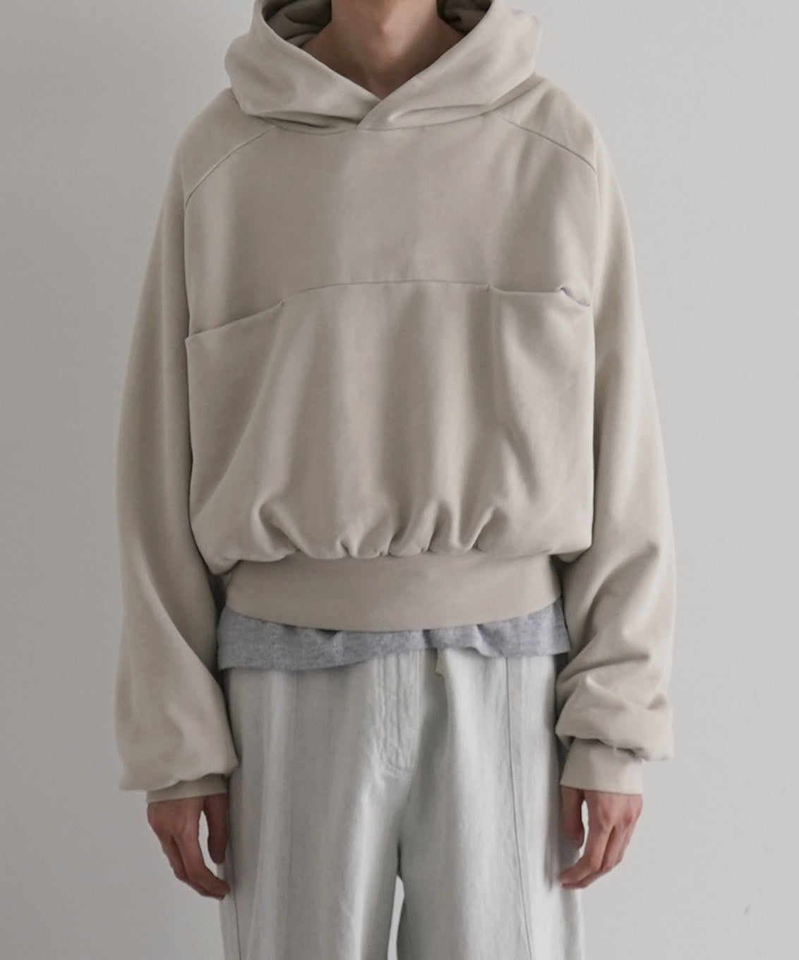 ENTIRE STUDIOS Double double hood "PEARL"