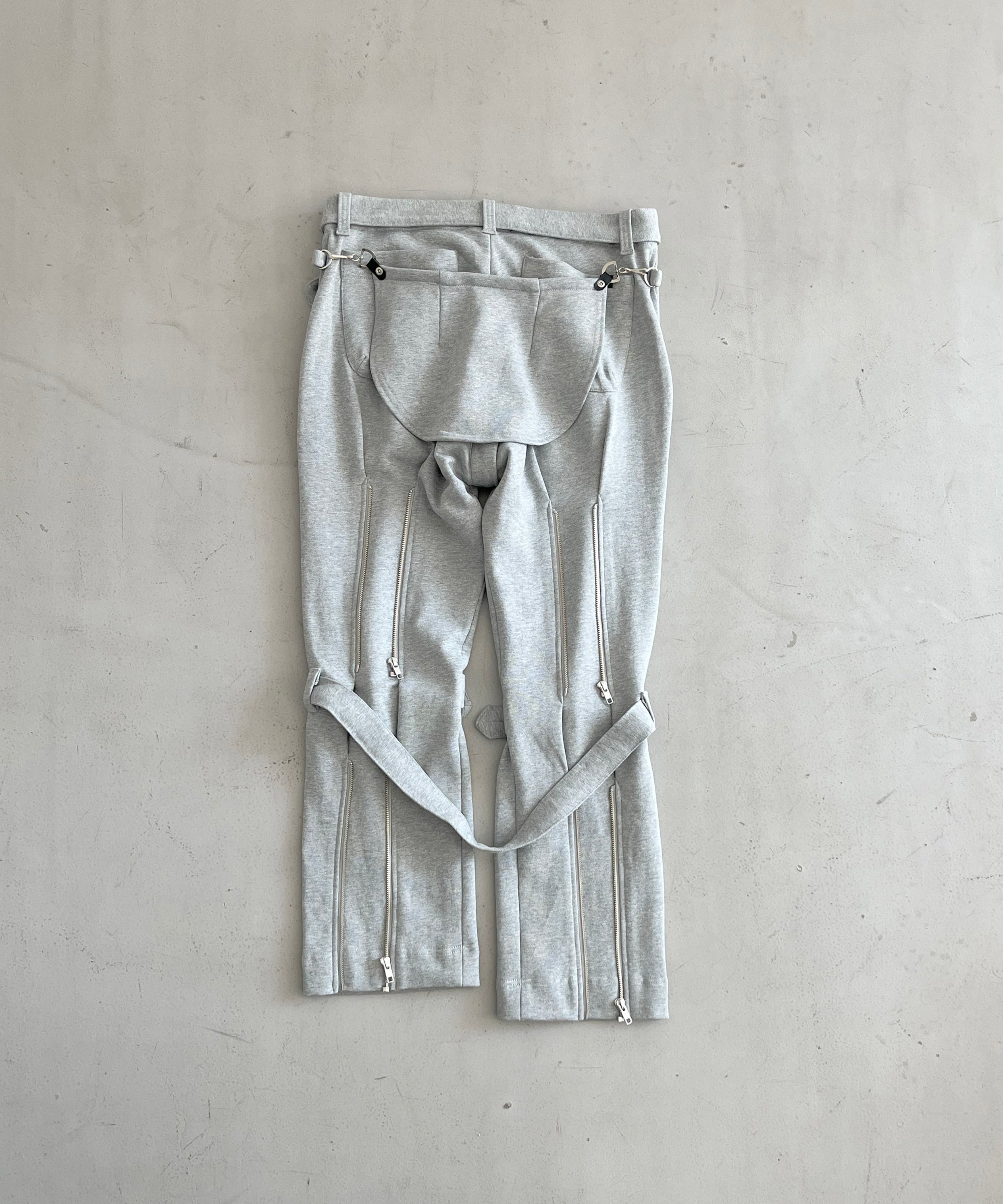 PHINGERIN Bondage sweatpants "A:HEATHER GREY"