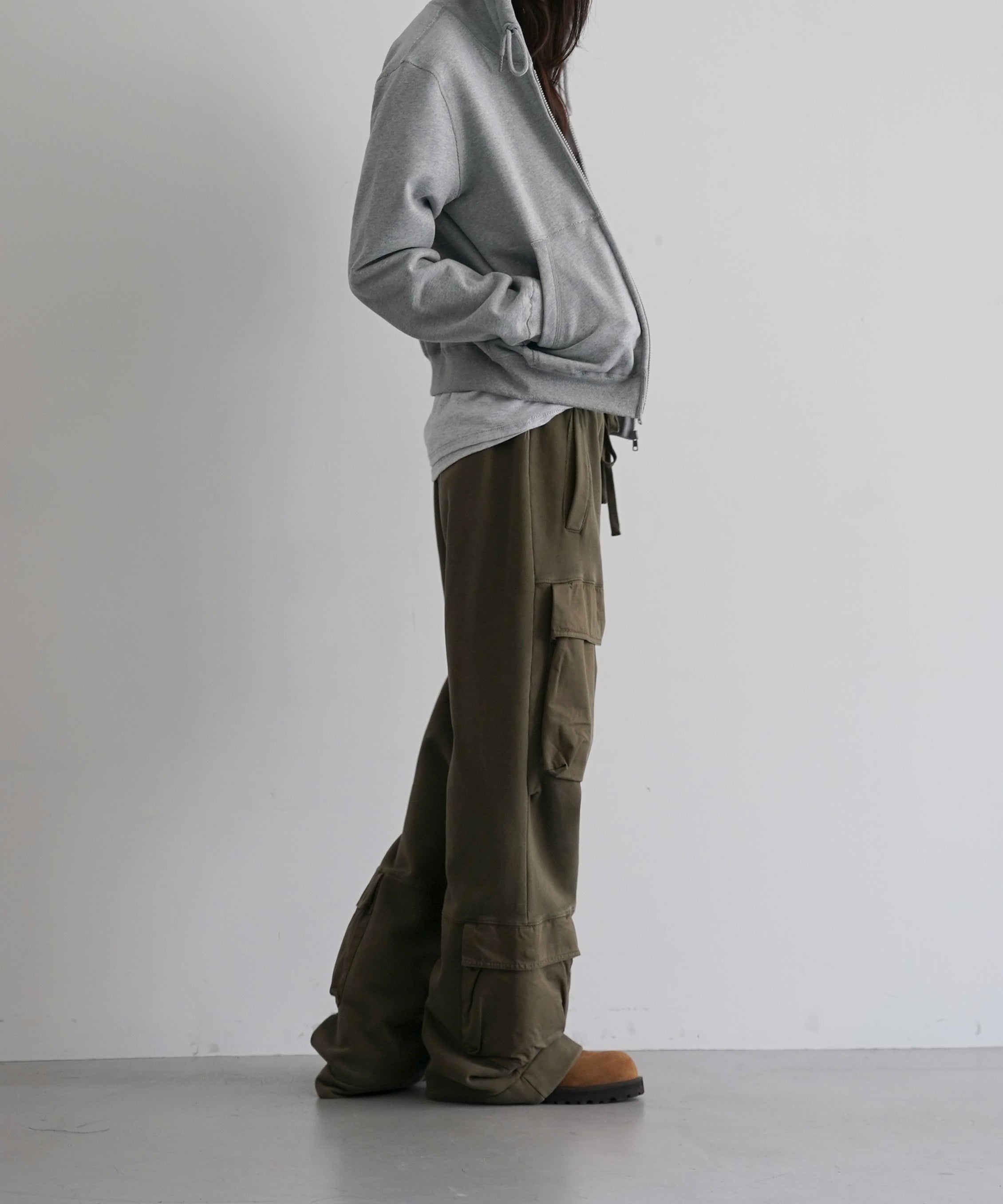 ENTIRE STUDIOS Utility sweats "MILITARY"