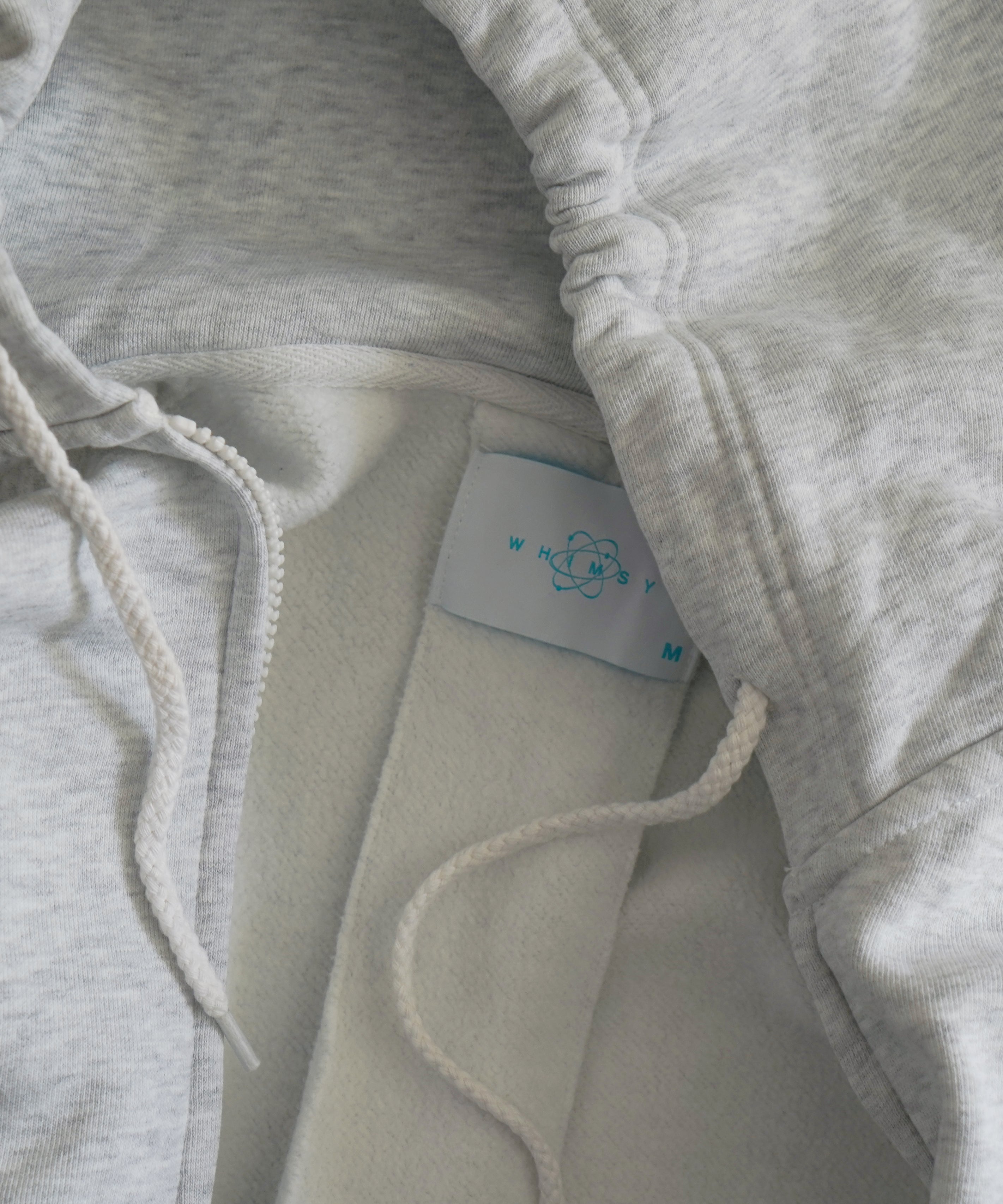 【EXCLUSIVE】WHIMSY White heather hoodie "WHITE"