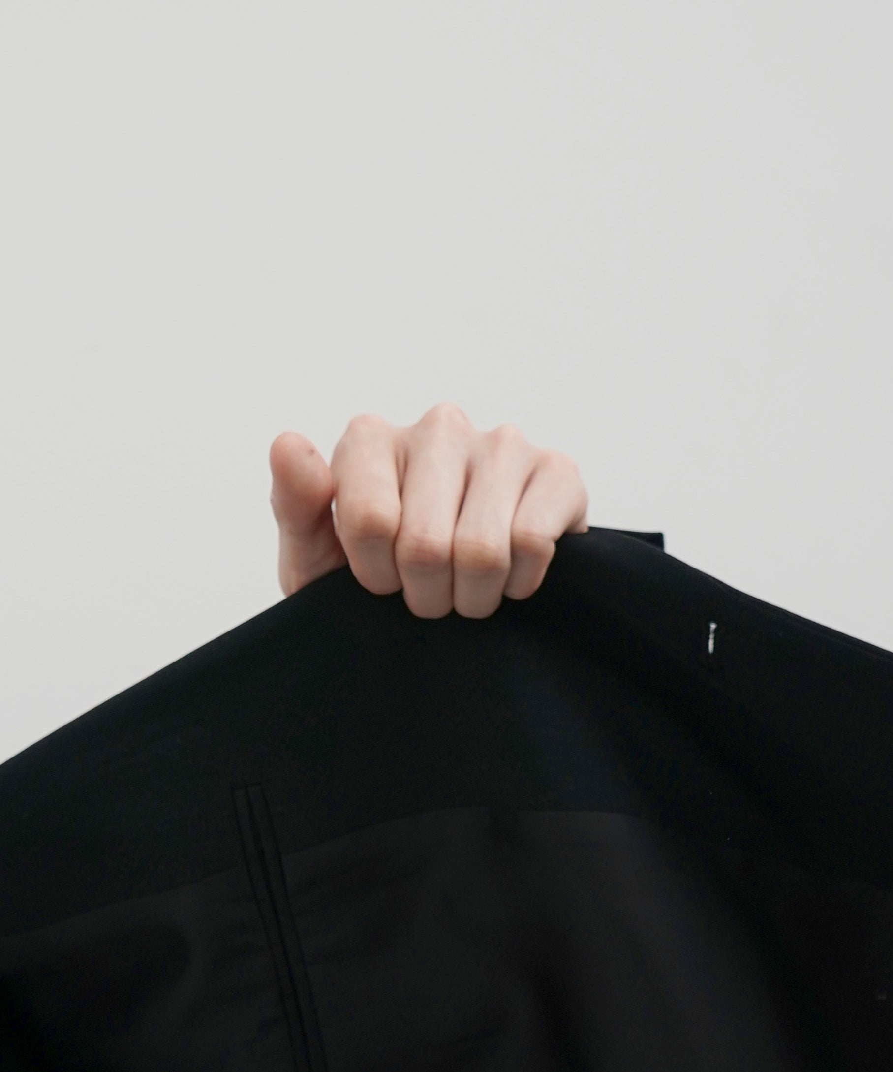 AURALEE Light wool max gabardine jacket "TOP BLACK"