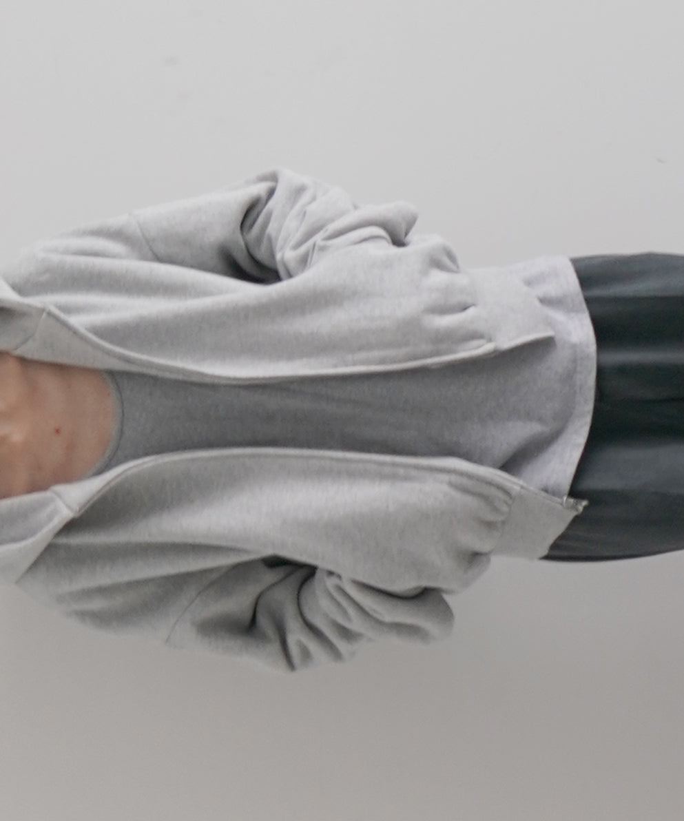 ENTIRE STUDIOS Thermal hood "SILVER"